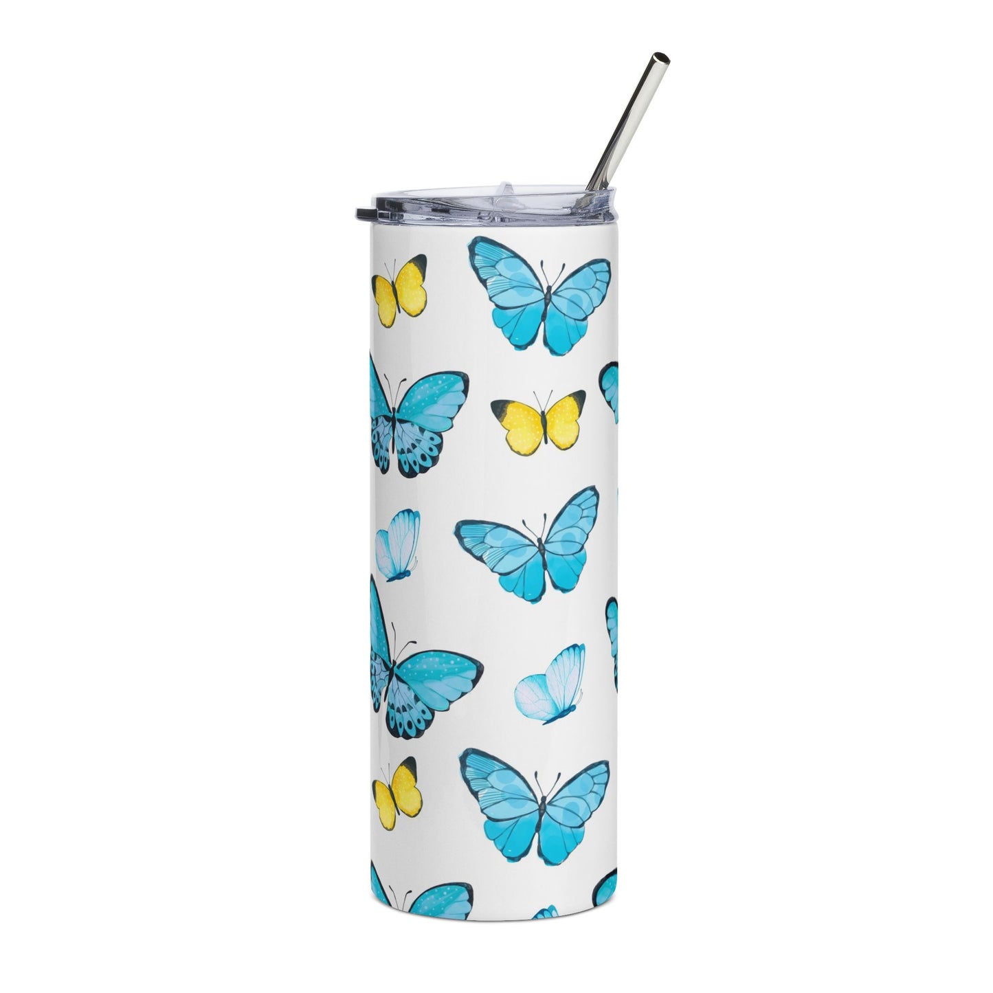 Butterfly Water Tumbler, 20oz Stainless Steel, Eco-Friendly Drinkware, Perfect Gift for Nature Lovers, Summer Adventures, Birthday, [...]