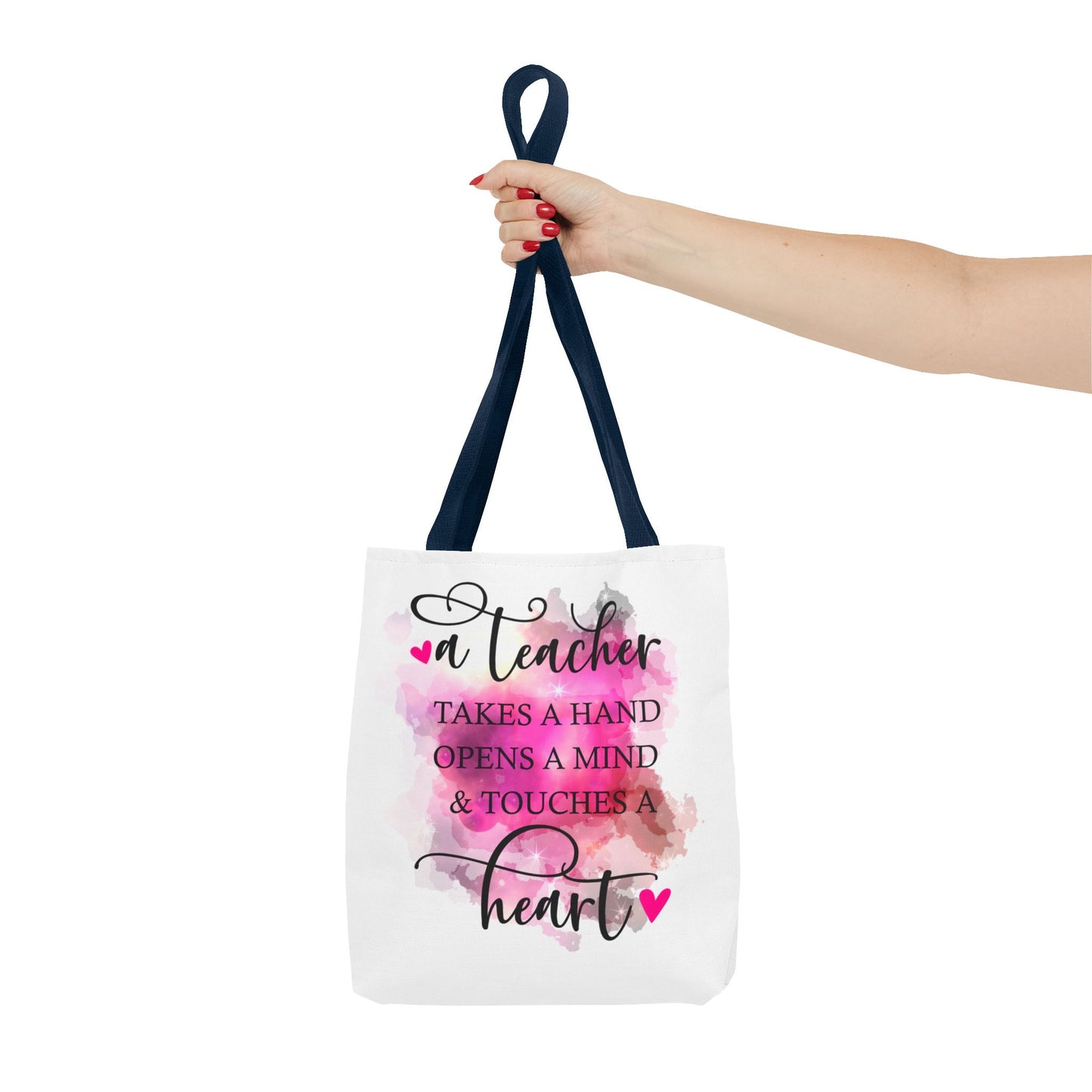 Heartfelt Teacher Tote Bag | Perfect Gift for Educators, Back to School, Teacher Appreciation, Sustainable Style