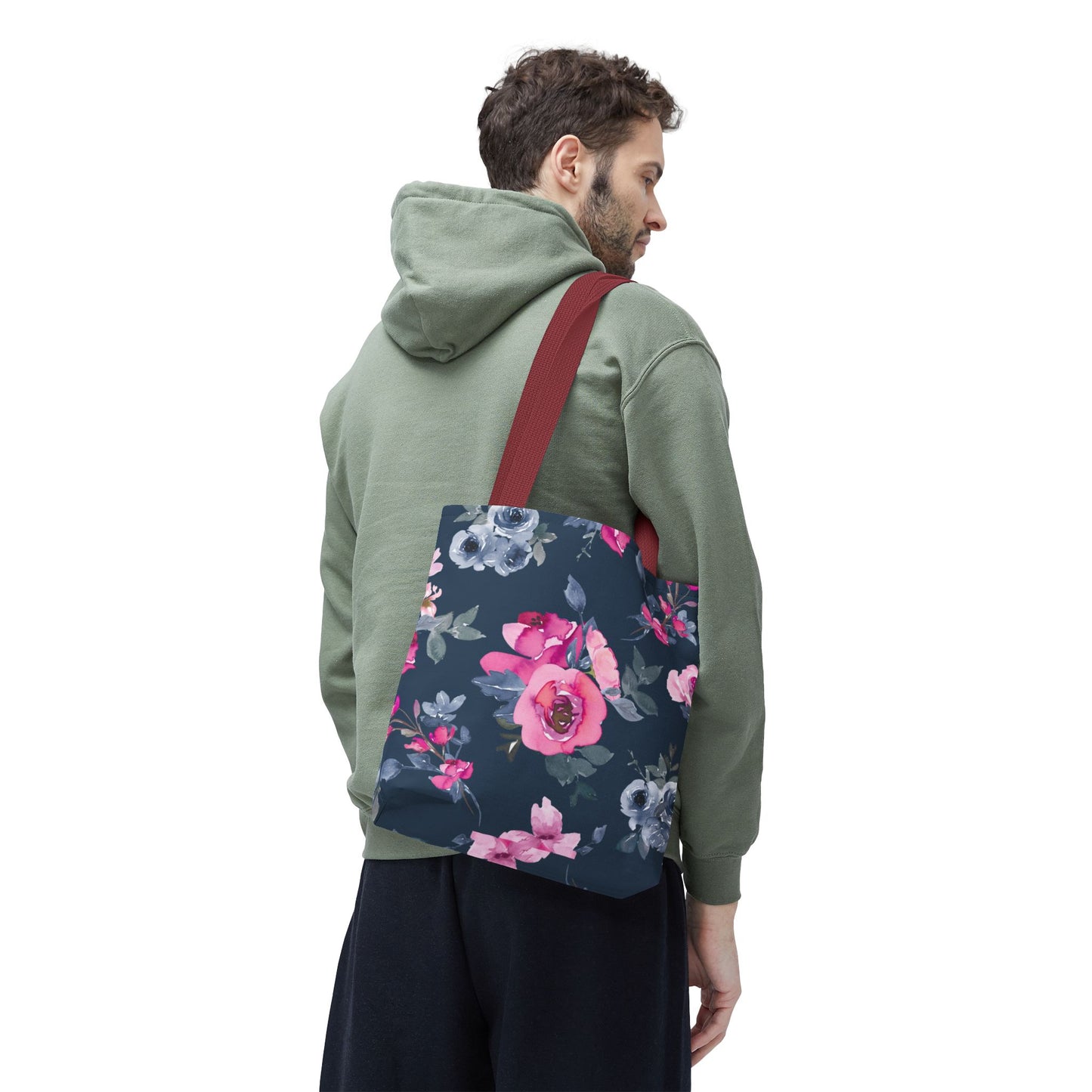 Floral Print Tote Bag, Stylish Carryall for Every Occasion, Eco-Friendly Shopping Bag, Travel Tote, Gift for Her