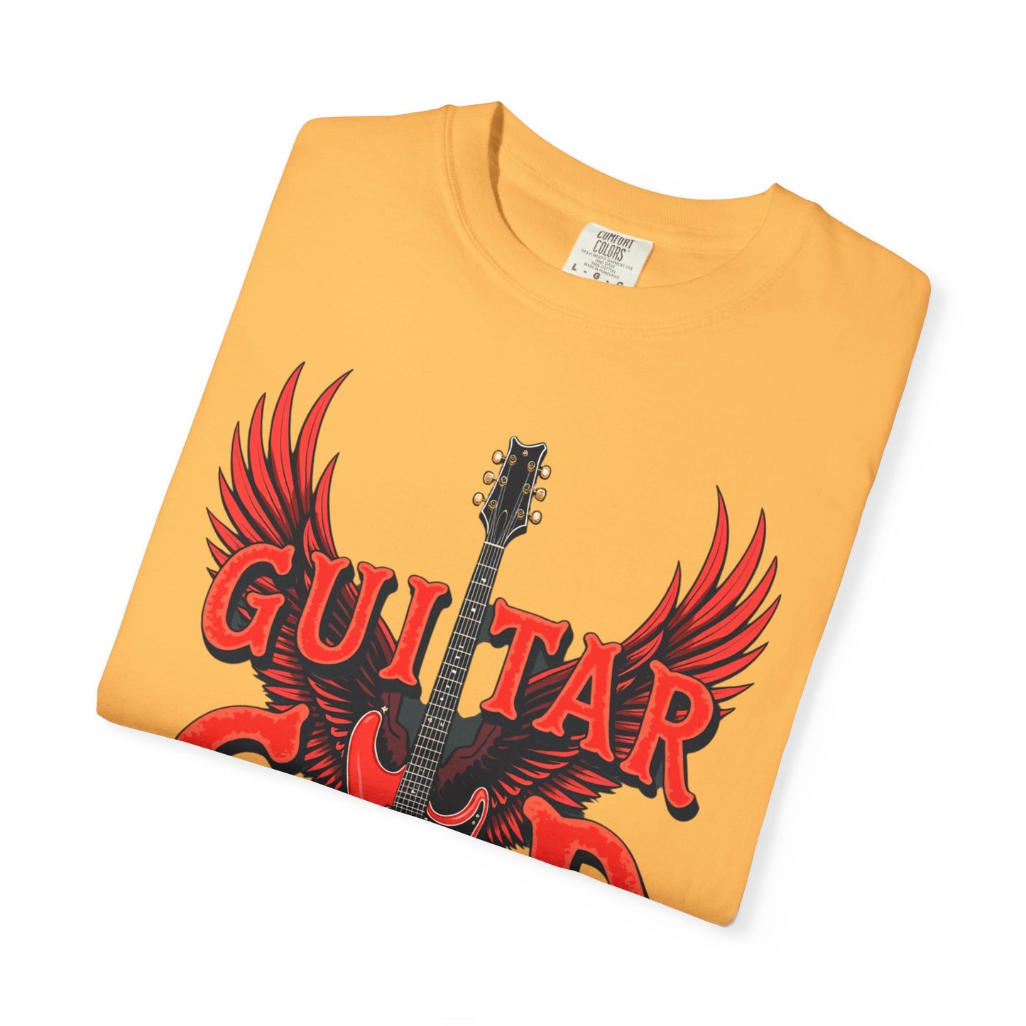 Guitar God T-Shirt, Music Lover Gift, Unisex Graphic Tee, Rock & Roll Apparel, Concert Outfit, Gift for Musicians