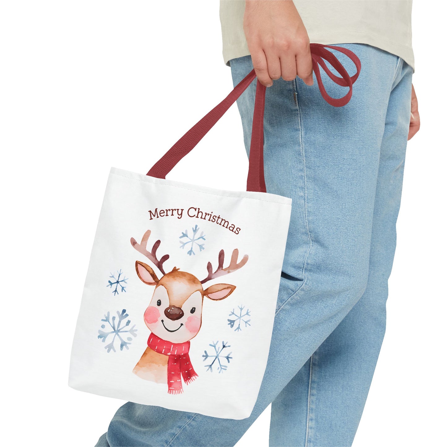 Reindeer Tote Bag for Holidays