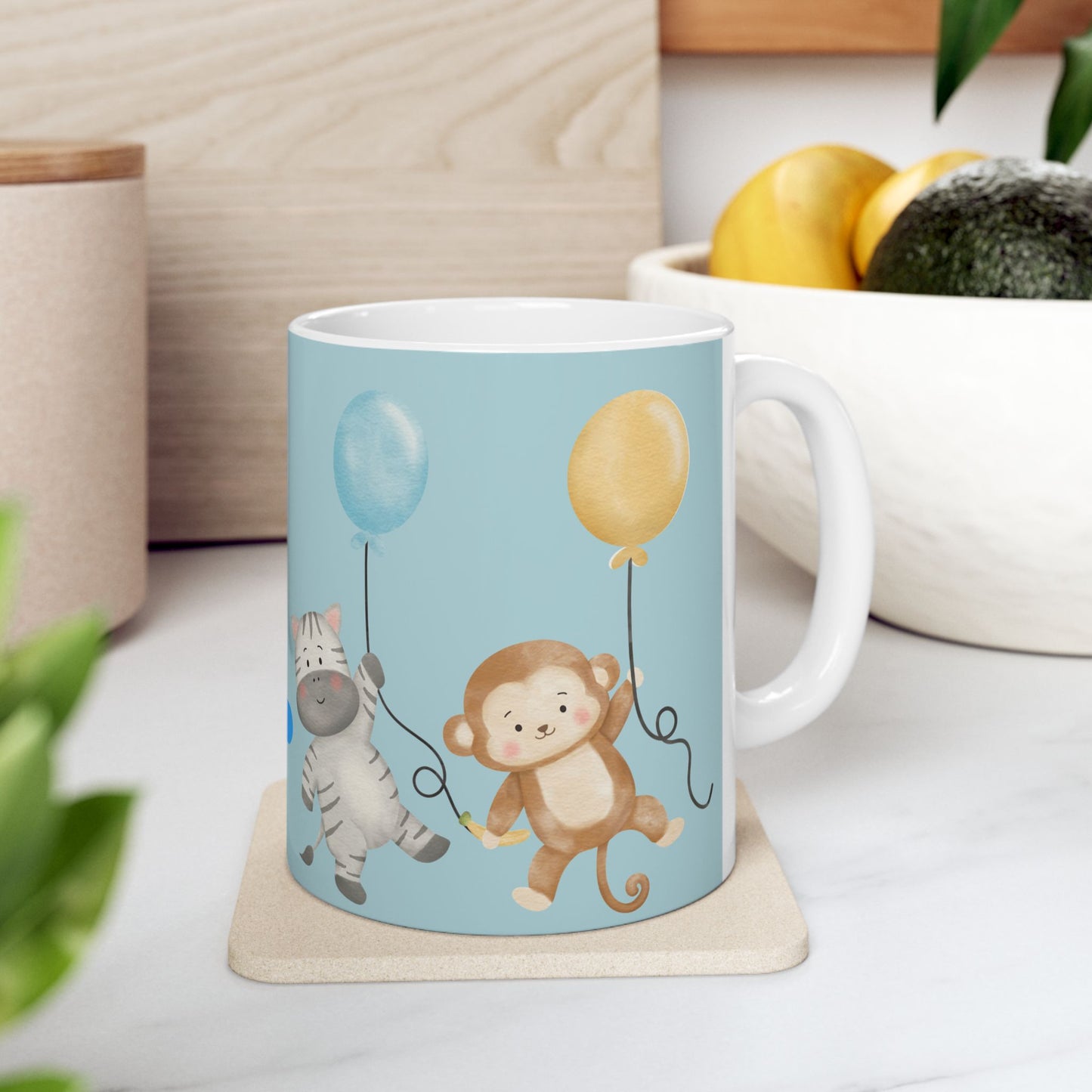 Birthday Animal-Themed Ceramic Mug - 11oz & 15oz