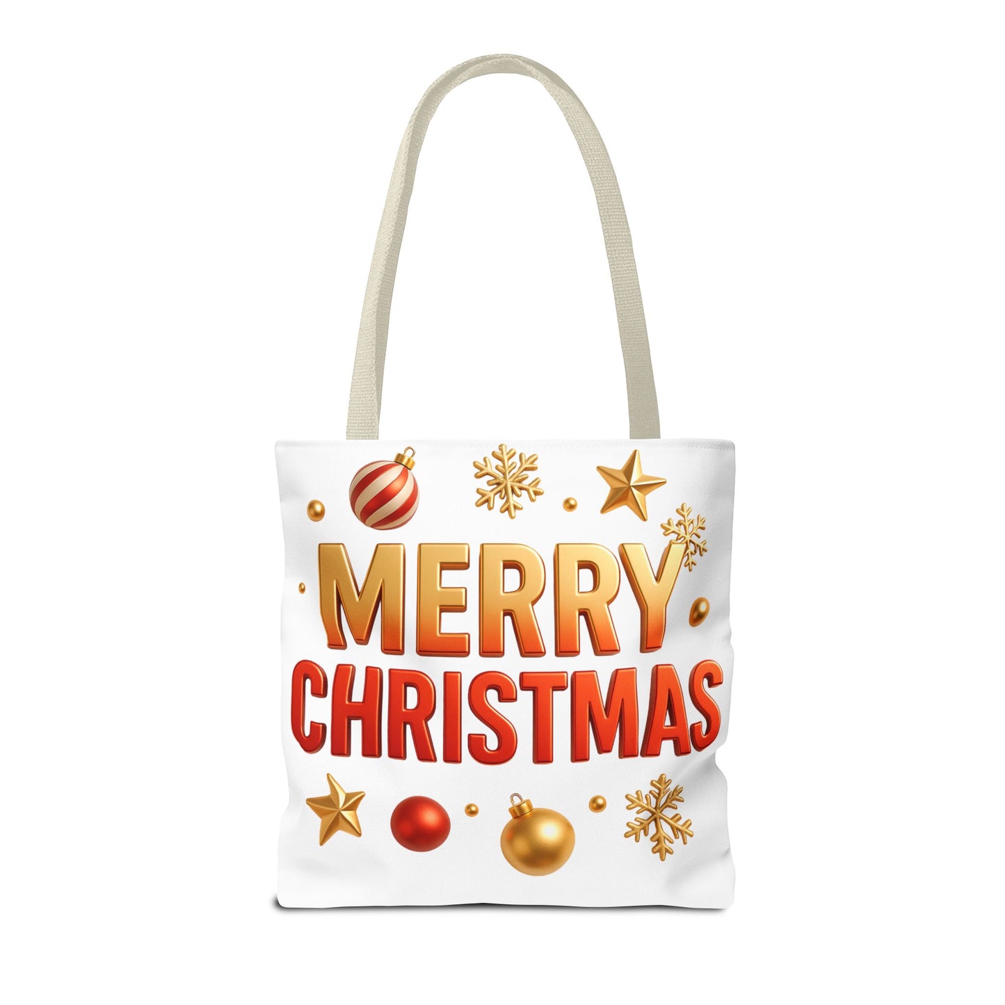 Christmas Tote Bag - Merry Christmas Holiday Shopper