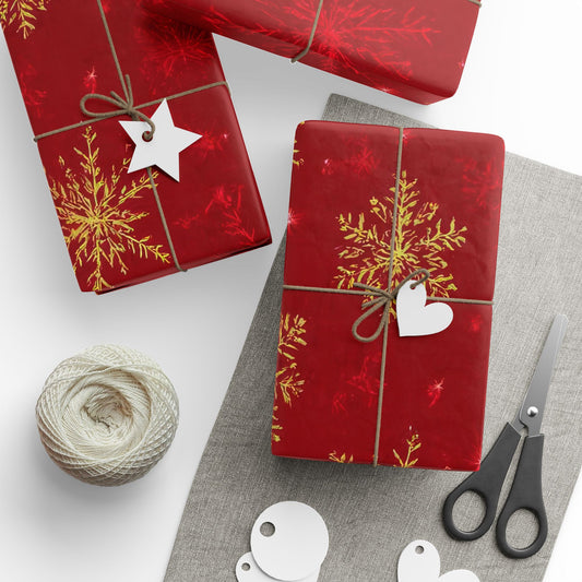 Vintage Christmas Wrapping Papers for Special Occasions, Gift Wrap, Holiday Packaging, Birthday Decor, Creative Presentations