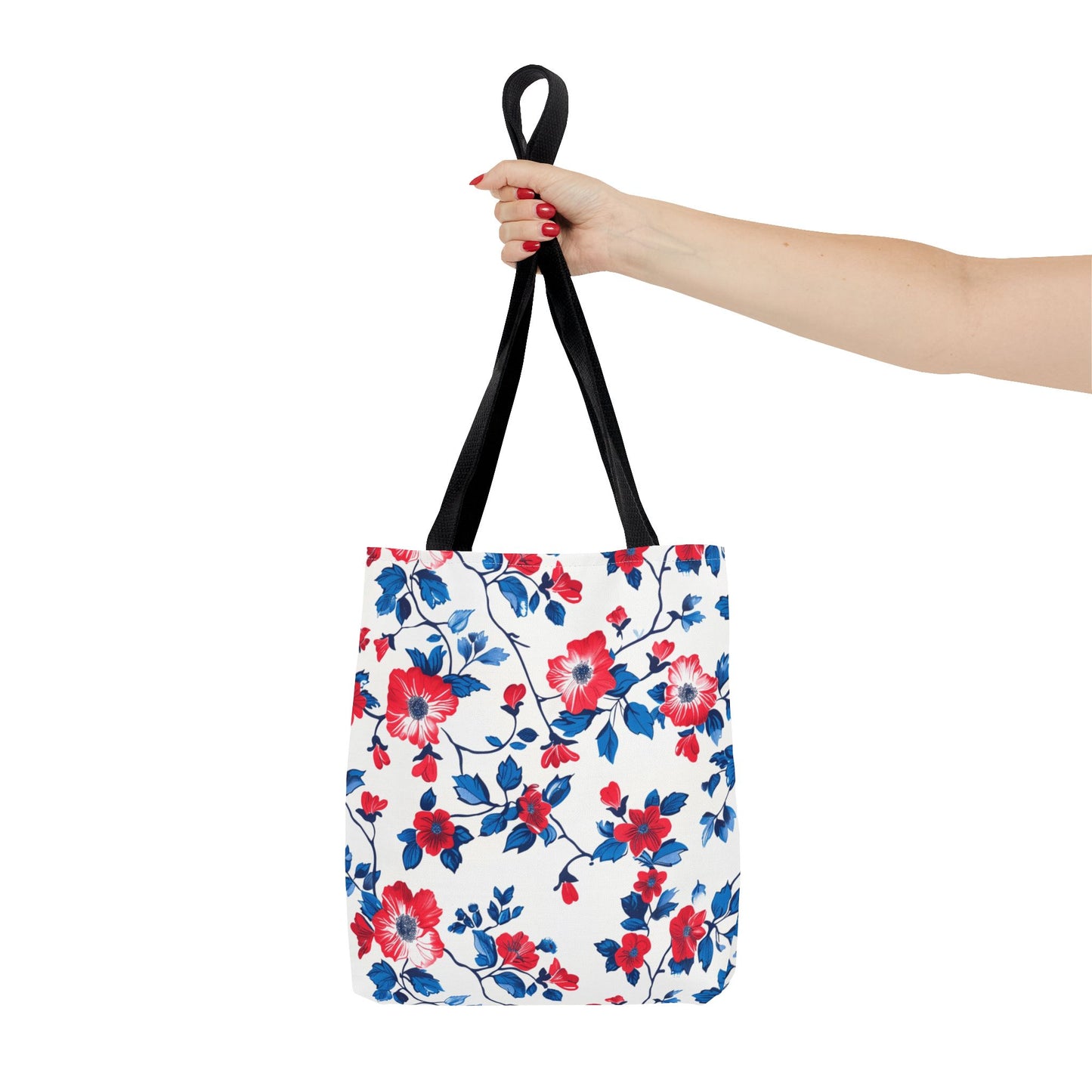 Floral Print Tote Bag, Perfect for Everyday Use, Shopping, Beach Days, Mother’s Day Gift, Eco-Friendly Carryall