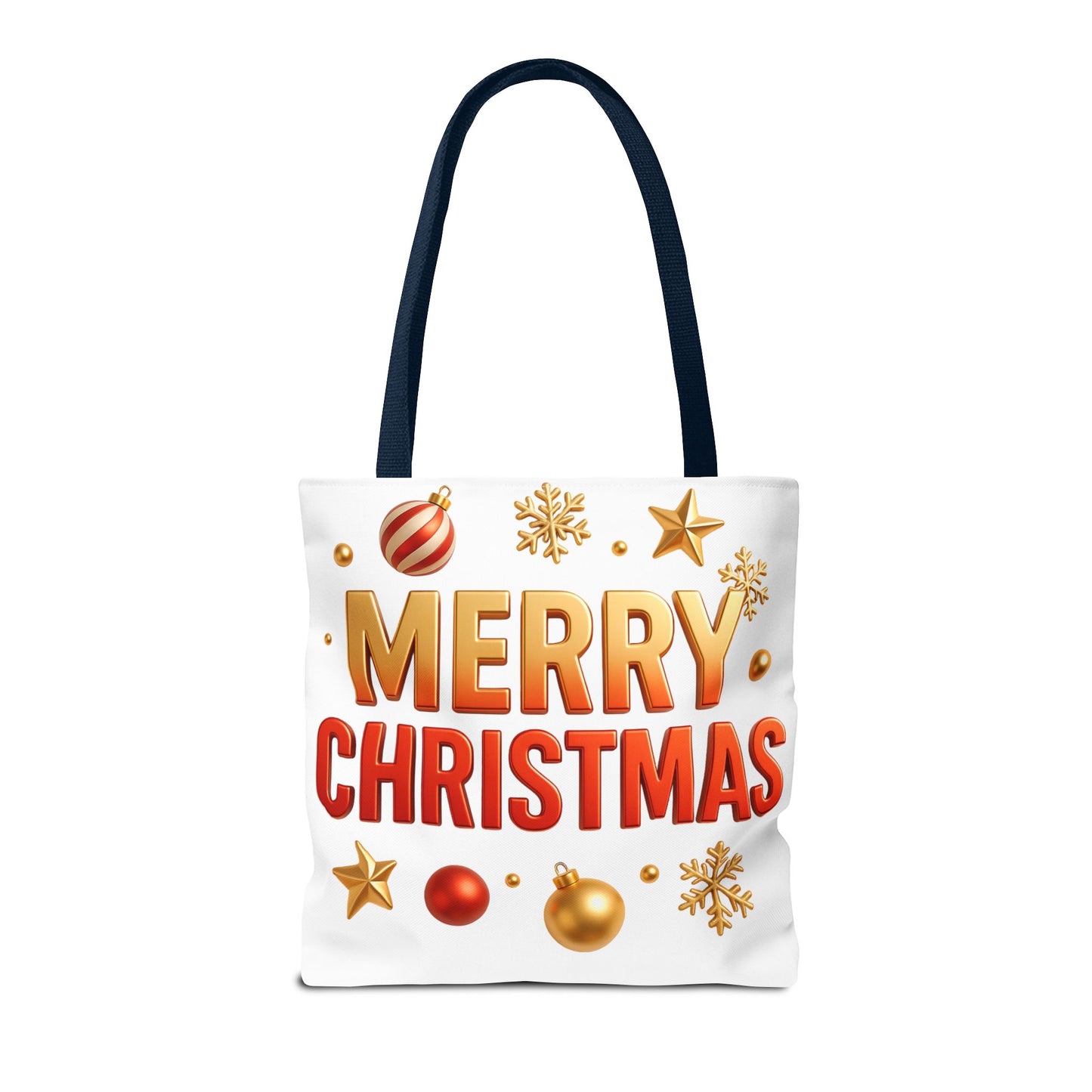 Christmas Tote Bag - Merry Christmas Holiday Shopper