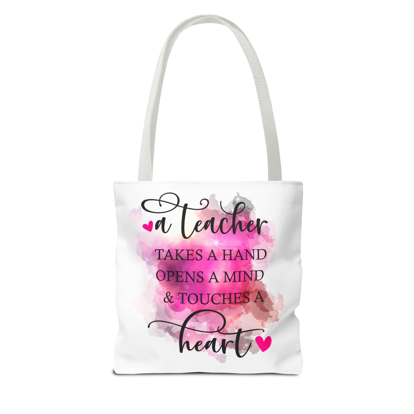 Heartfelt Teacher Tote Bag | Perfect Gift for Educators, Back to School, Teacher Appreciation, Sustainable Style