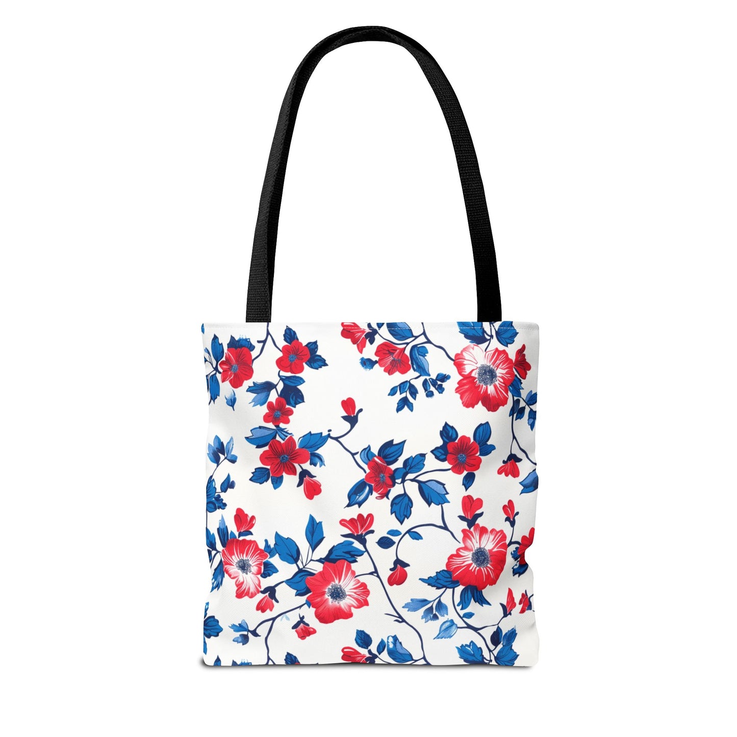 Floral Print Tote Bag, Perfect for Everyday Use, Shopping, Beach Days, Mother’s Day Gift, Eco-Friendly Carryall
