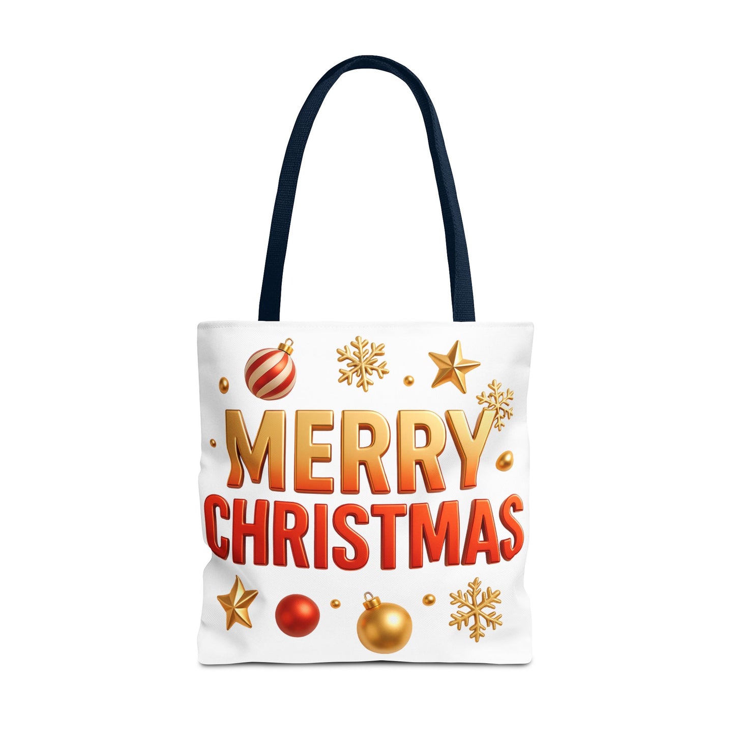 Christmas Tote Bag - Merry Christmas Holiday Shopper