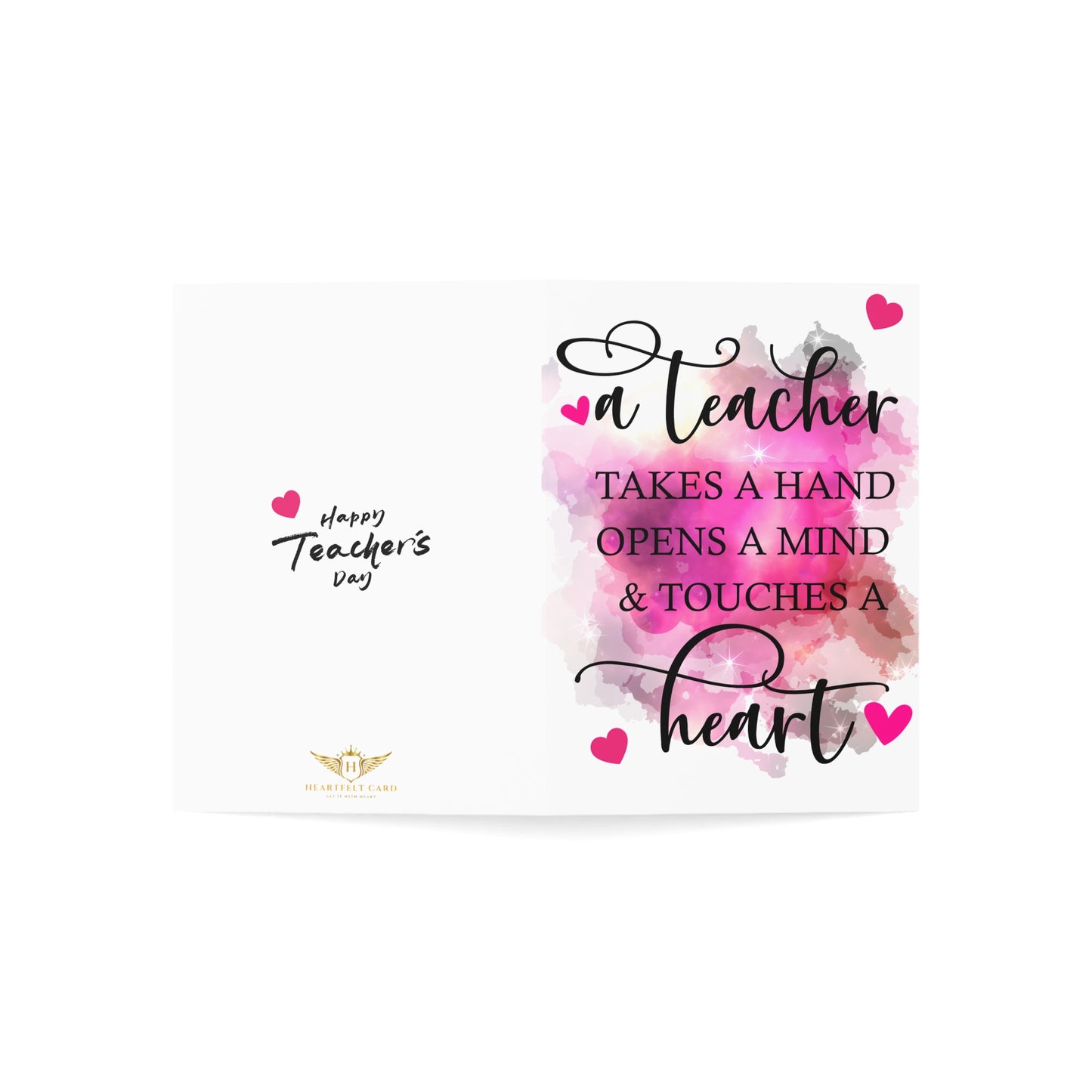 Teacher Appreciation Greeting Cards (Set of 1, 10, 30, 50) - Touching Notes for Educators, Back to School, Teacher's Day, Thank You, [...]