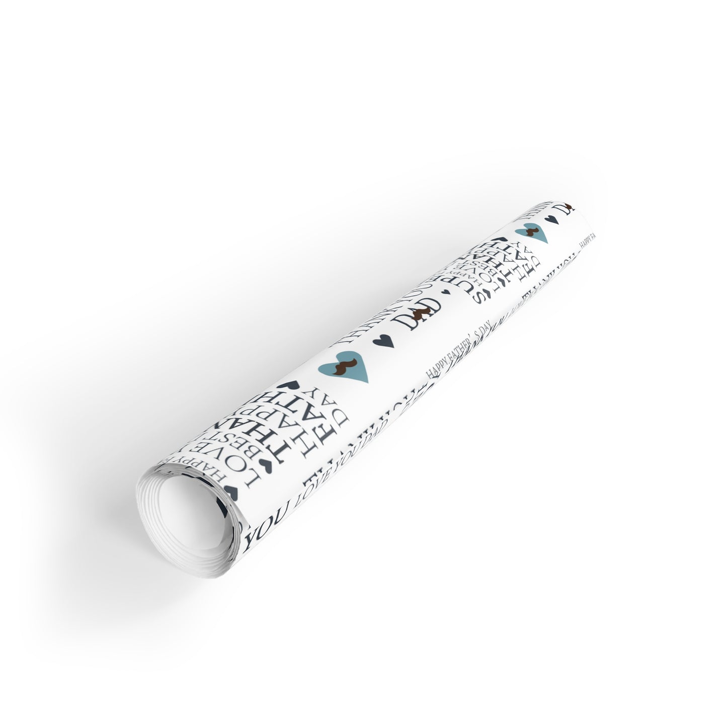 Father's Day Gift Wrapping Paper Roll, Thank You Dad, Super Dad, Gift Wrap for Dads, Holiday Wrapping Paper, Birthday Gift Wrap