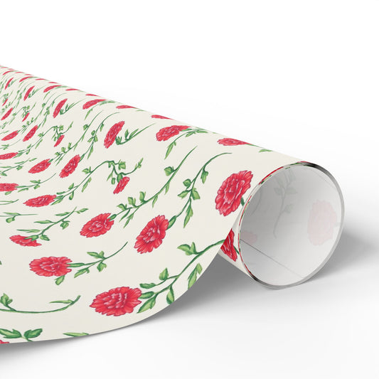 Floral Wrapping Paper Rolls, Gift Wrap for Birthdays, Holidays, Weddings, Special Occasions, Eco-Friendly, Decorative Gift Wrap