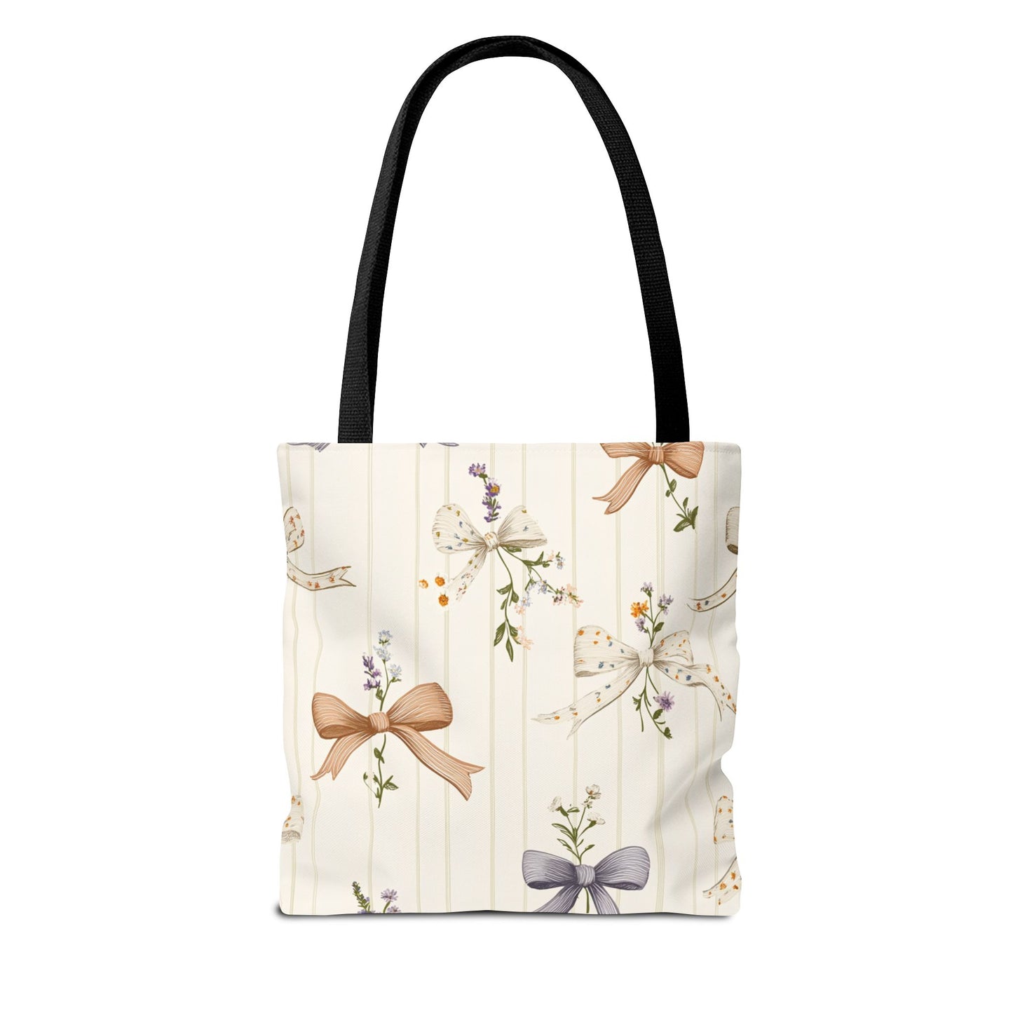 Charming Floral Tote Bag, Gift Bag for Her, Spring Tote, Shopping Bag, Everyday Carryall, Eco-Friendly Bag
