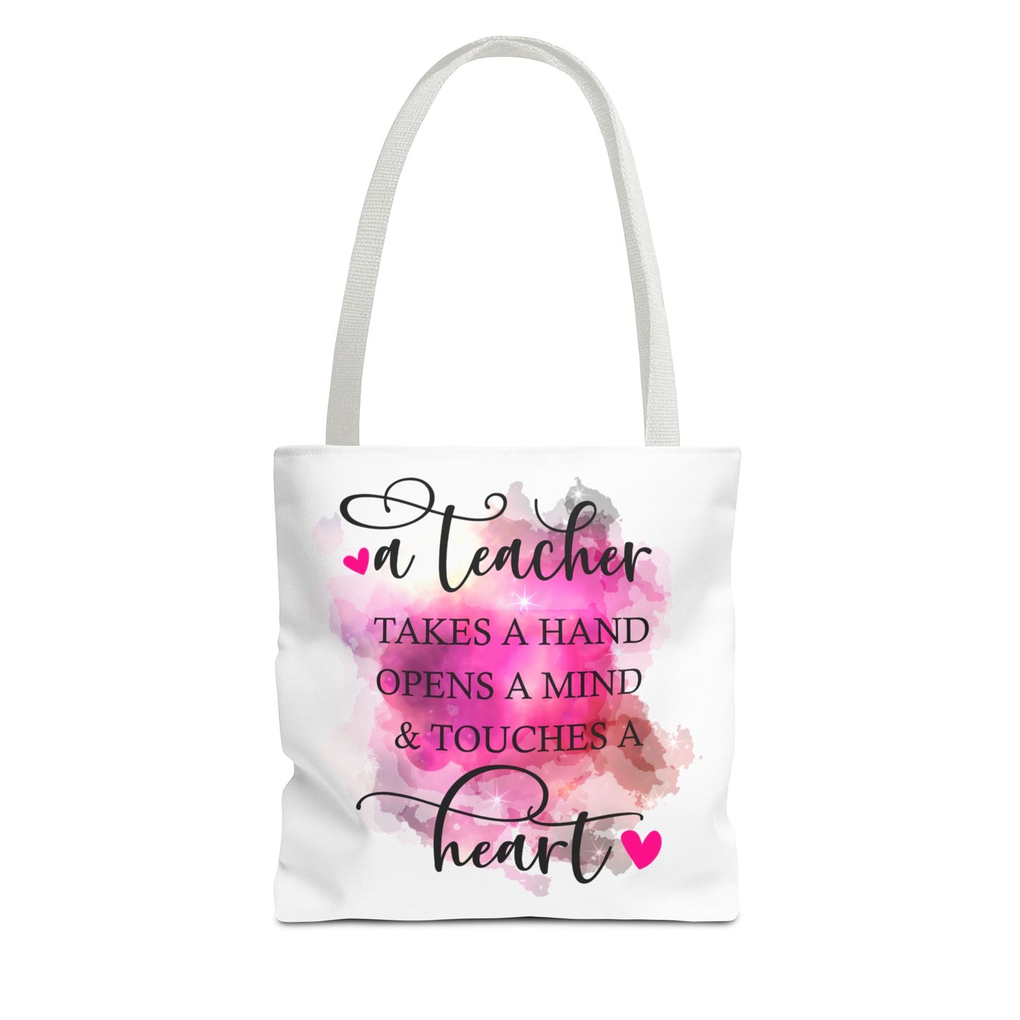 Heartfelt Teacher Tote Bag | Perfect Gift for Educators, Back to School, Teacher Appreciation, Sustainable Style