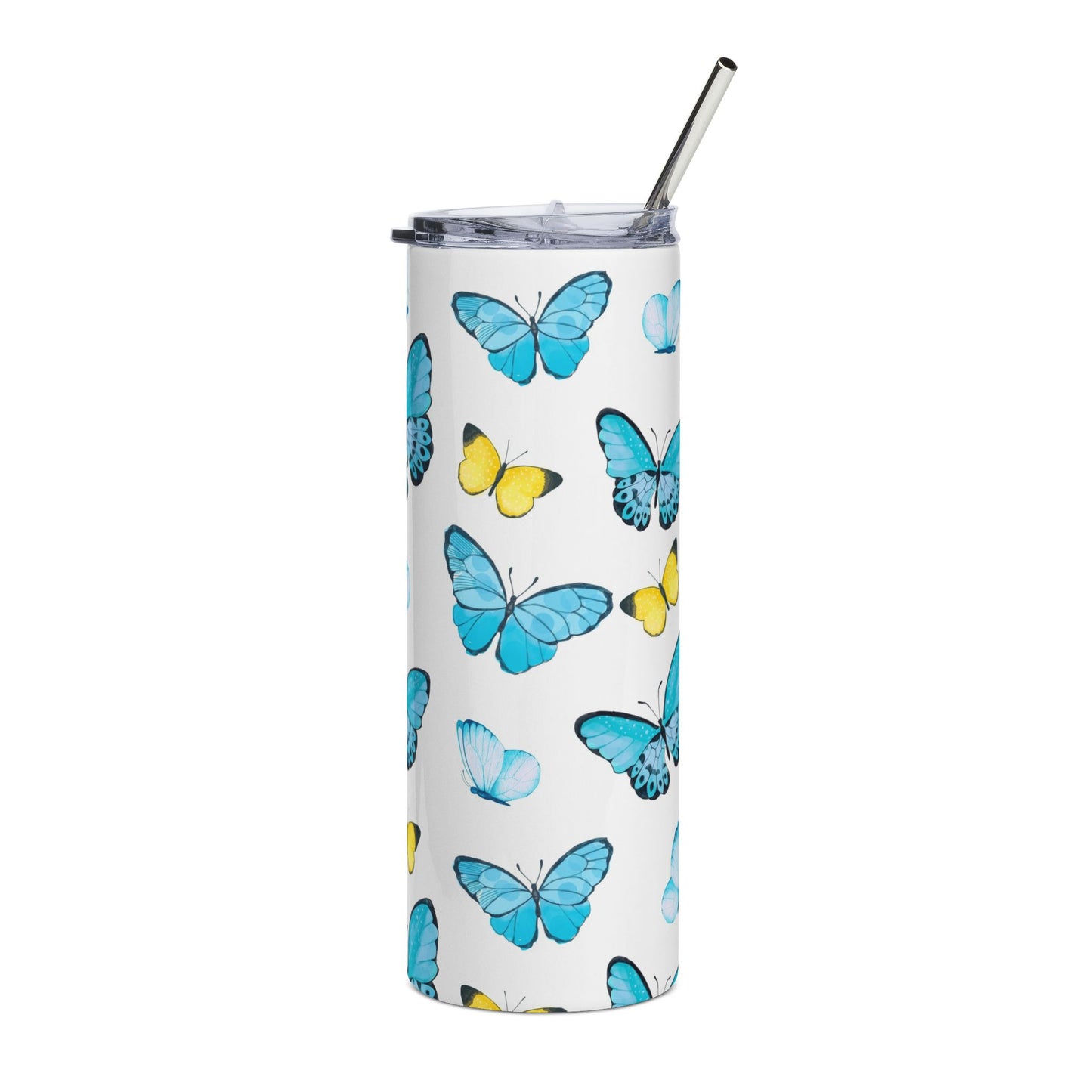 Butterfly Water Tumbler, 20oz Stainless Steel, Eco-Friendly Drinkware, Perfect Gift for Nature Lovers, Summer Adventures, Birthday, [...]