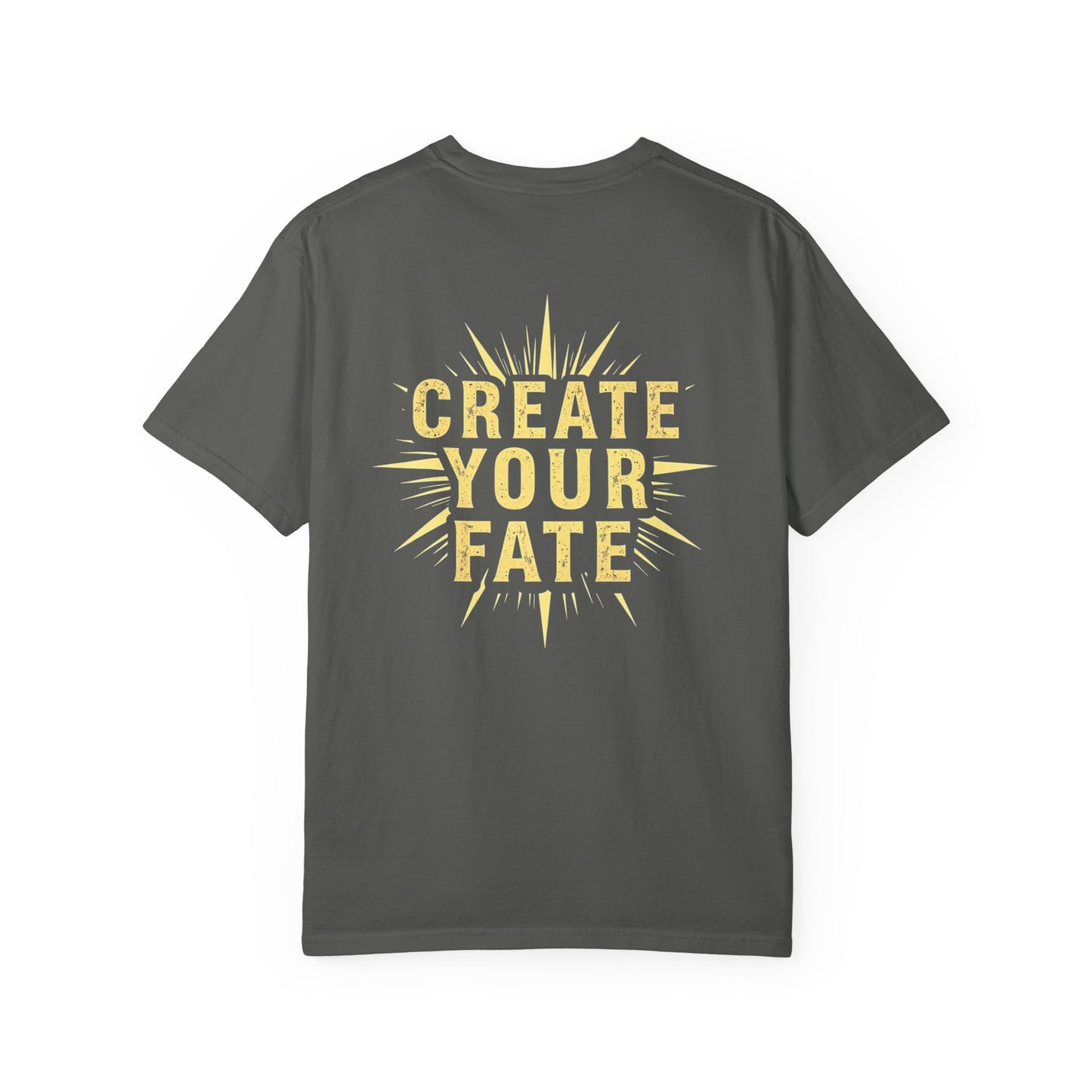 Unisex Garment-Dyed T-Shirt - 'Create Your Fate' Inspirational Tee, Motivational Shirt for Dreamers, Gift for Friends, Casual Wear, [...]
