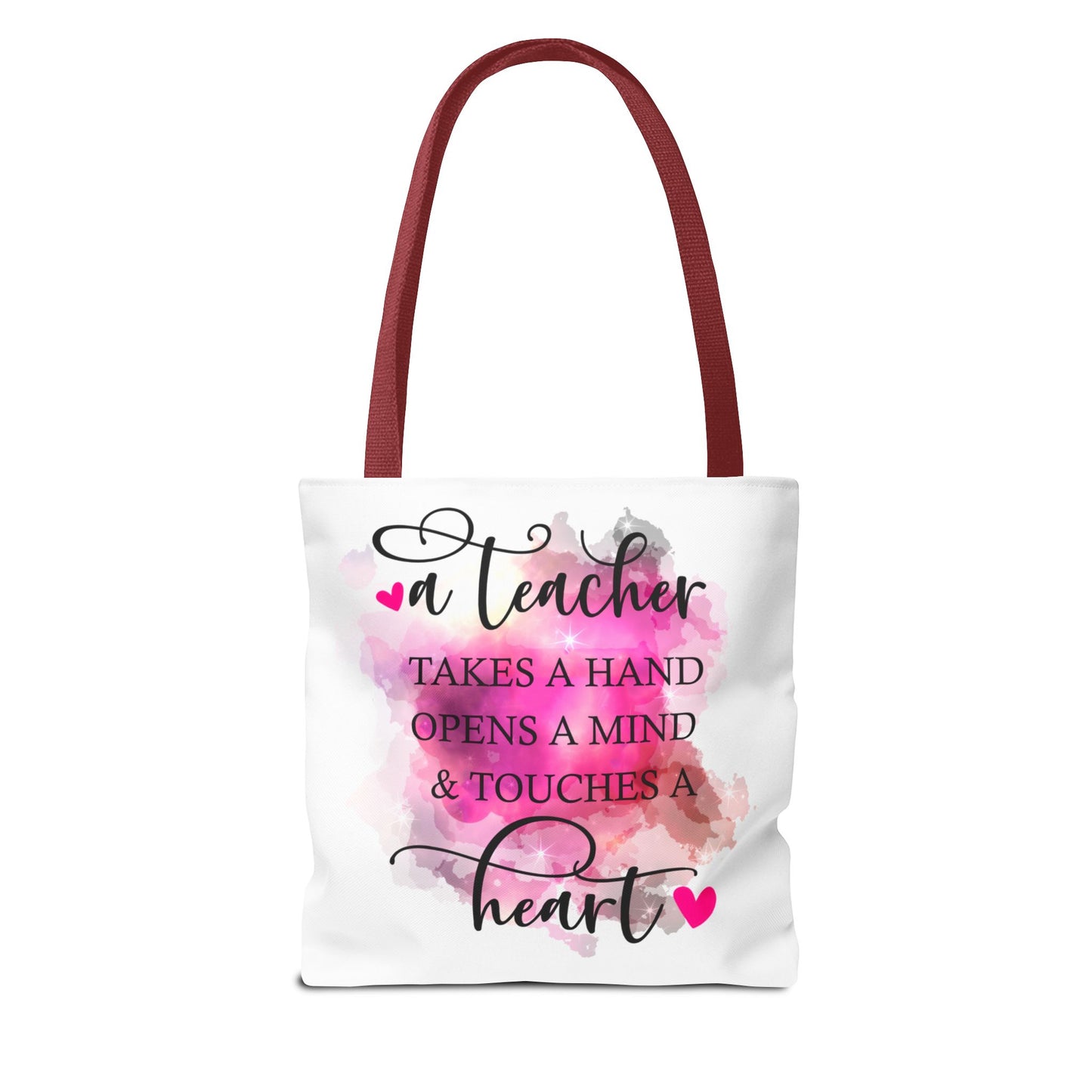 Heartfelt Teacher Tote Bag | Perfect Gift for Educators, Back to School, Teacher Appreciation, Sustainable Style