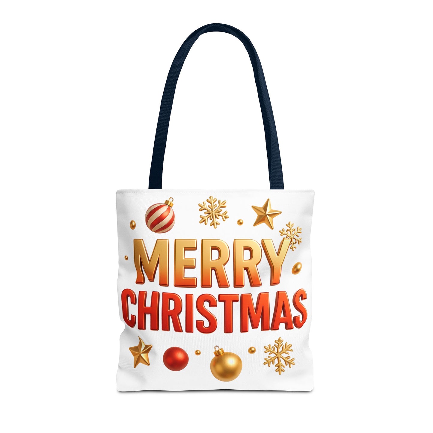 Christmas Tote Bag - Merry Christmas Holiday Shopper