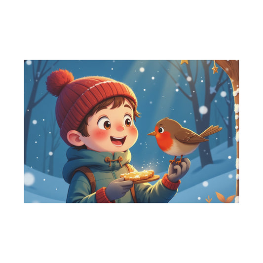 Whimsical Winter Canvas Print