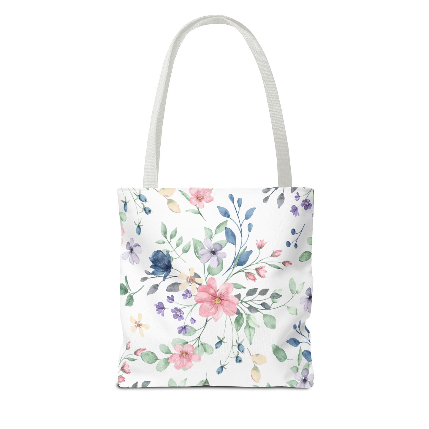 Floral Tote Bag | Stylish Carry-All for Everyday Use, Eco-Friendly Shopping, Beach Days, Spring Picnics, Gift for Moms