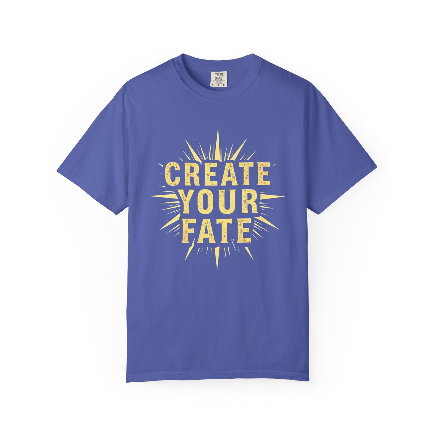 Unisex Garment-Dyed T-Shirt - 'Create Your Fate' Inspirational Tee, Motivational Shirt for Dreamers, Gift for Friends, Casual Wear, [...]