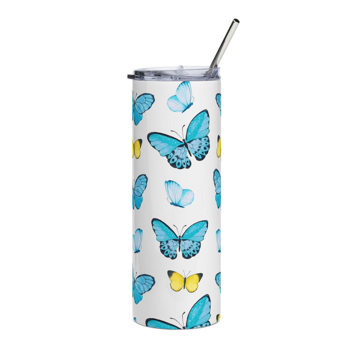 Butterfly Water Tumbler, 20oz Stainless Steel, Eco-Friendly Drinkware, Perfect Gift for Nature Lovers, Summer Adventures, Birthday, [...]