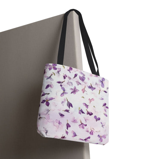 Elegant Floral Tote Bag, Stylish Shopping Bag, Reusable Eco-Friendly Tote, Perfect for Gifts, Spring & Summer Outings