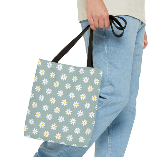 Floral Print Tote Bag, Stylish Shopper, Summer Accessory, Eco-Friendly Gift, Beach Bag, Everyday Carryall