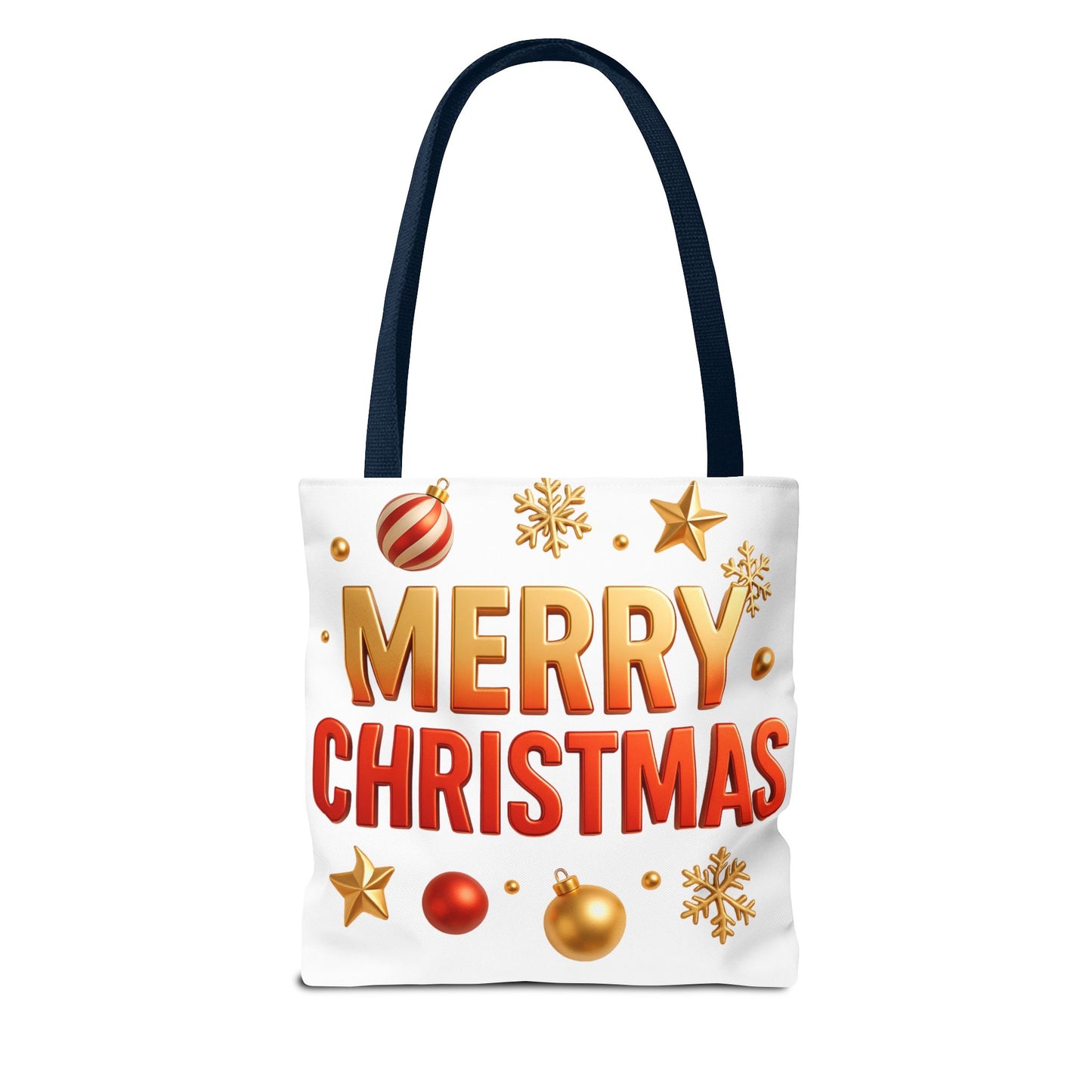 Christmas Tote Bag - Merry Christmas Holiday Shopper