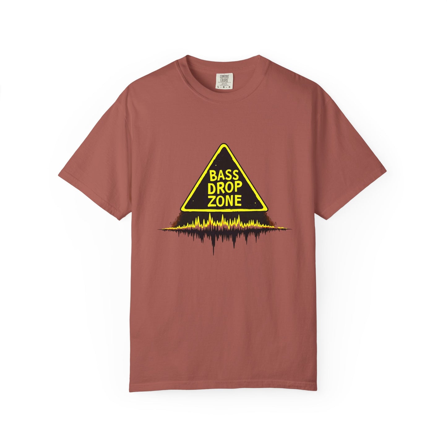 Bass Drop Zone Unisex T-Shirt, Music Lover Gift, Festival Apparel, Party Outfit, DJ Merchandise, Unique Graphic Tee