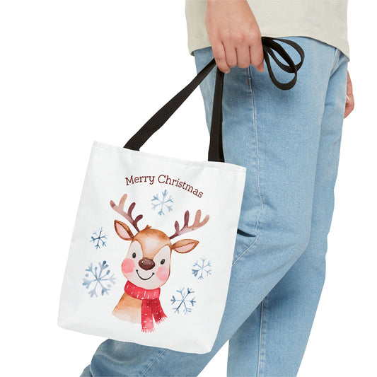Reindeer Tote Bag for Holidays