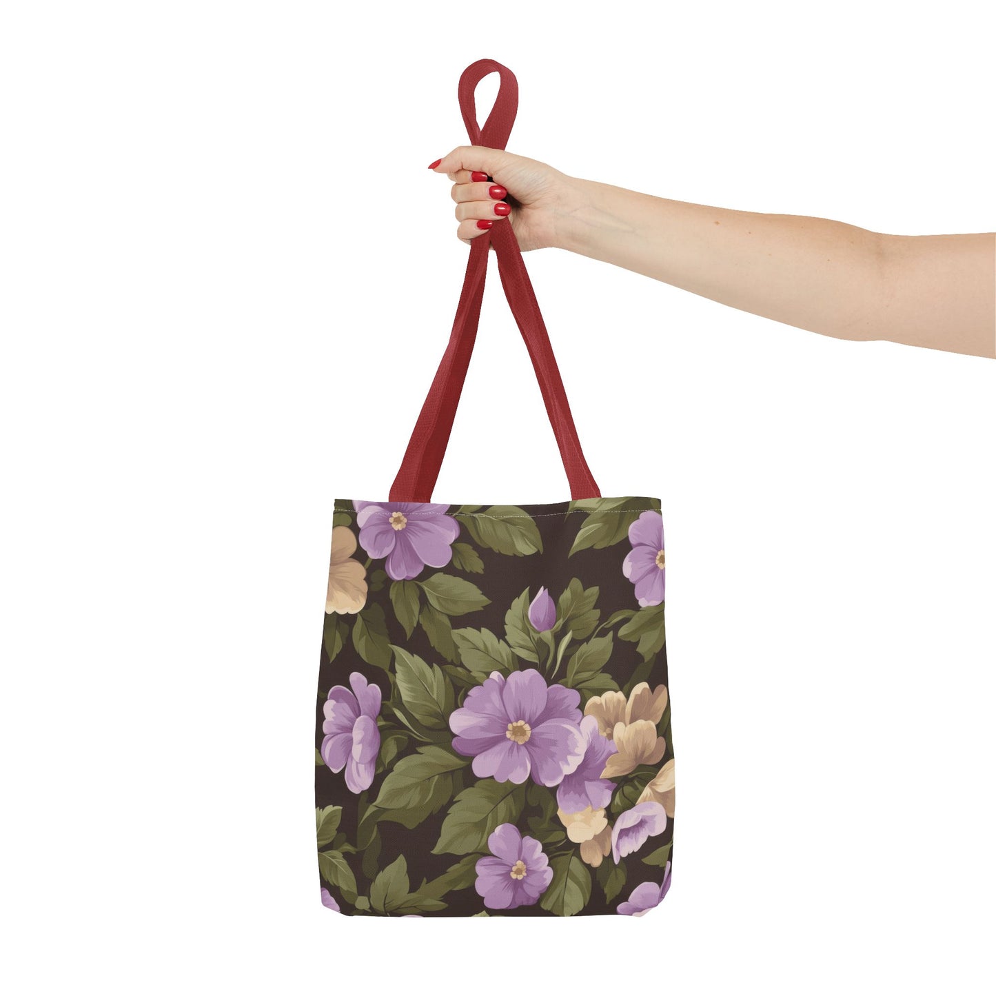 Floral Tote Bag, Stylish Shopping Bag, Eco-Friendly Carryall, Mother's Day Gift, Weekend Getaway Essential