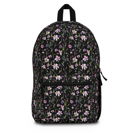 Floral Backpack, Stylish School Bag, Travel Companion, Trendy Backpack for Women, Perfect for Back to School, Gift Idea