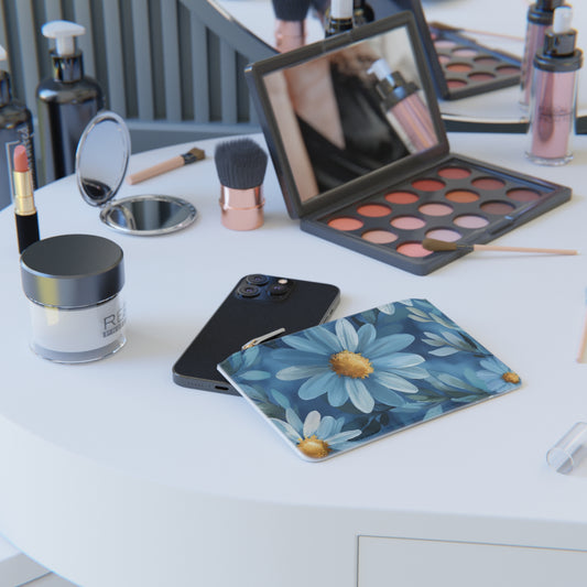 Daisy Floral Mini Clutch Bag - Summer Accessory, Cute Makeup Pouch, Gift for Her, Stylish Wallet for Travel, Chic Evening Bag