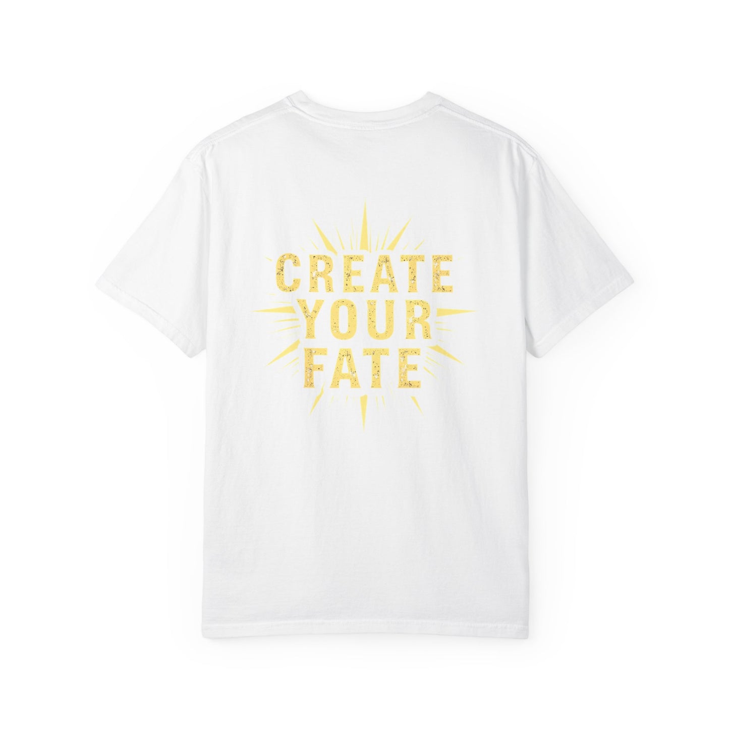 Unisex Garment-Dyed T-Shirt - 'Create Your Fate' Inspirational Tee, Motivational Shirt for Dreamers, Gift for Friends, Casual Wear, [...]