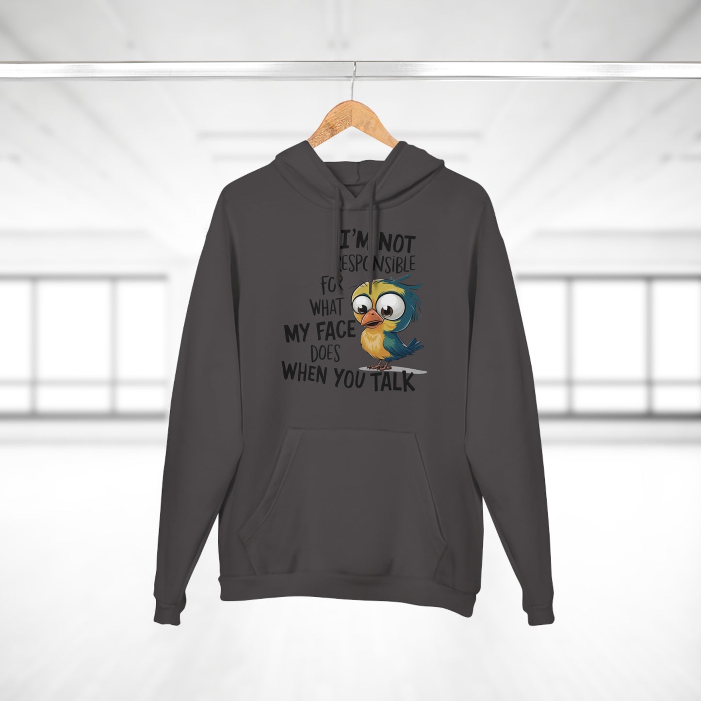 Funny Quirky Hoodie with Humor Quote, Unisex Pullover Sweatshirt, Great for Comfy Casual Wear, Gift for Friends, Funny Gifts
