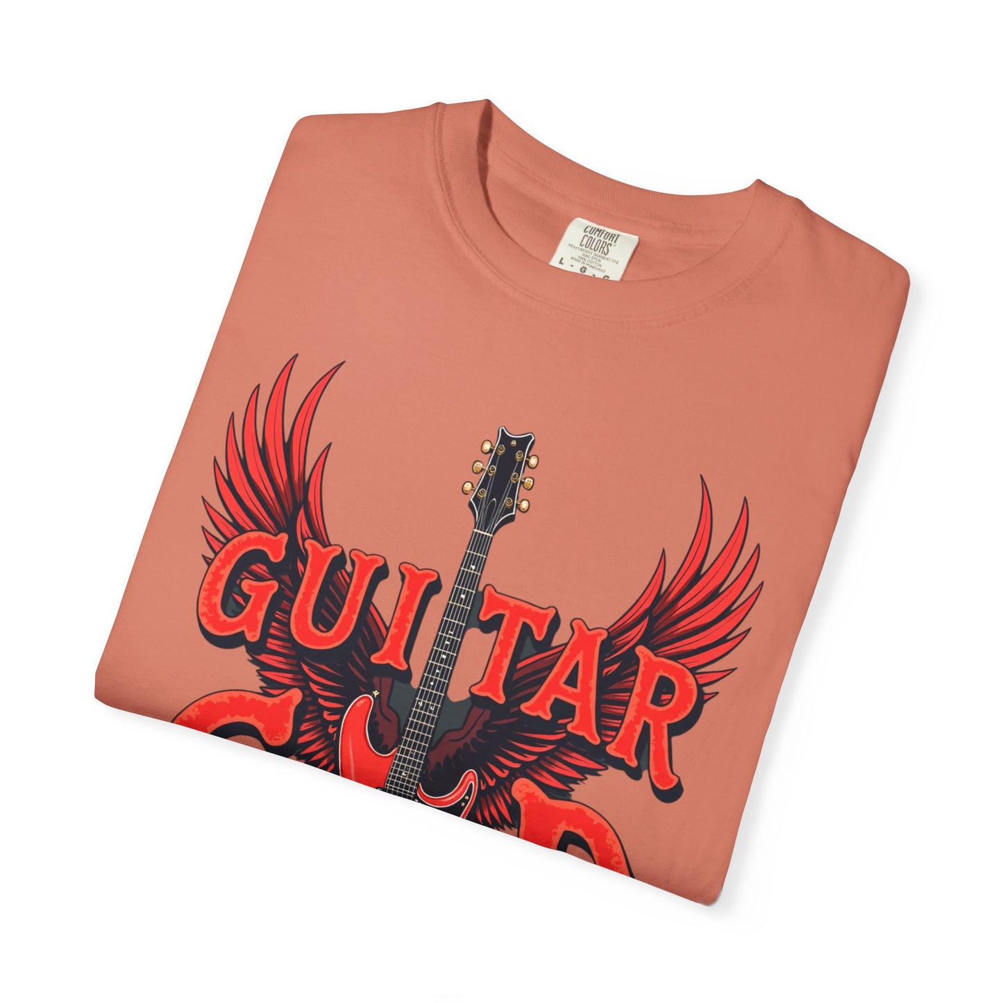 Guitar God T-Shirt, Music Lover Gift, Unisex Graphic Tee, Rock & Roll Apparel, Concert Outfit, Gift for Musicians