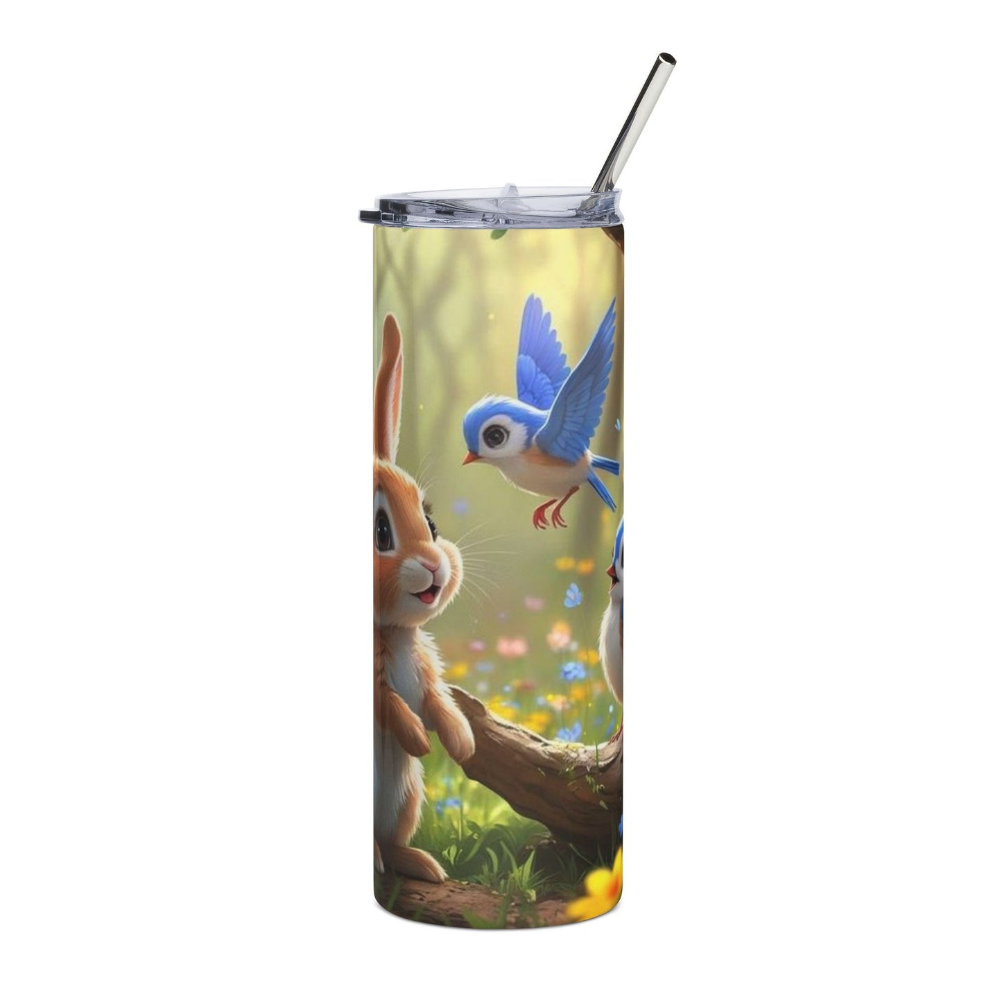 Whimsical Forest Friends Tumbler | 20oz Stainless Steel Drinkware for Nature Lovers, Eco-Friendly Travel Mug, Kids Gift, Spring Decor, [...]