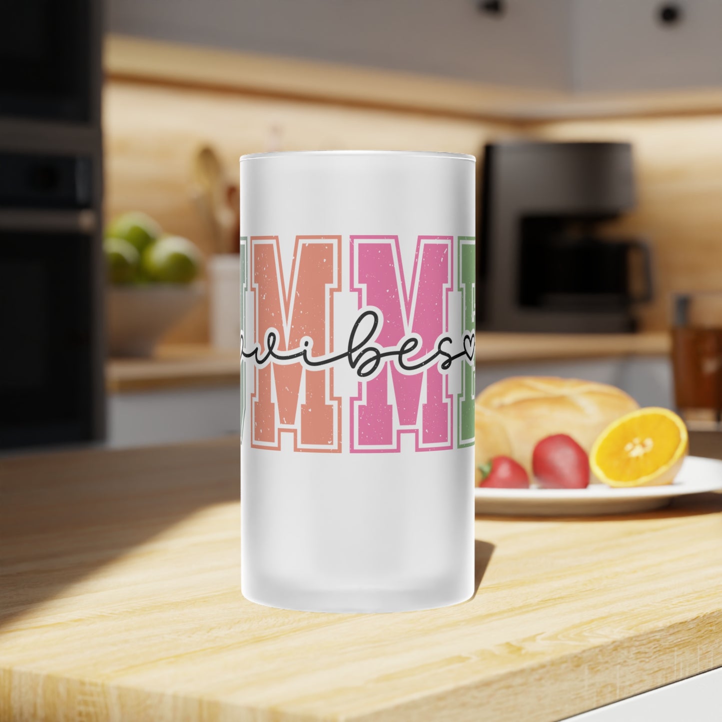Summer Vibes Frosted Glass Beer Mug | Personalized Gift for Beer Lovers, Summer Party Drinkware, Outdoor Picnic, BBQ Bash, Unique Home [...]