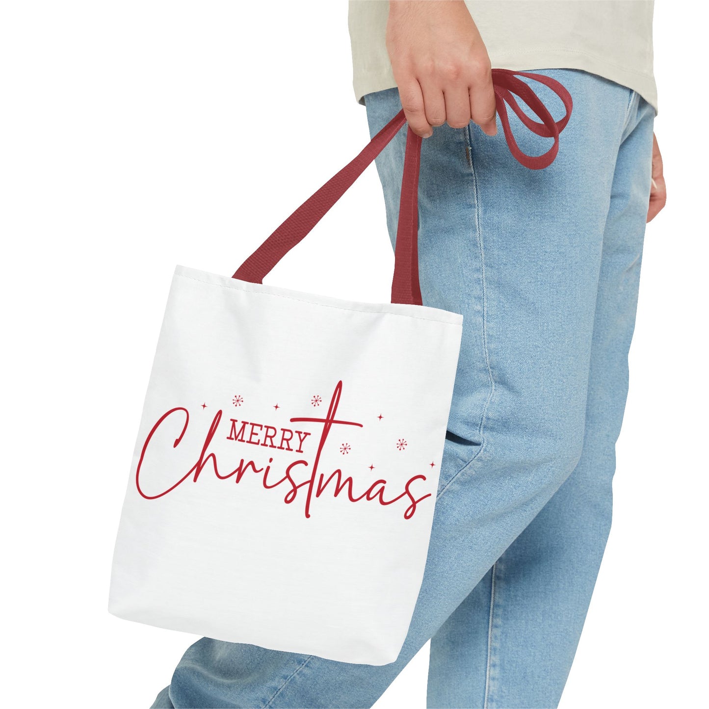 Merry Christmas Tote Bag - Festive Holiday Gift for Seasonal Cheer