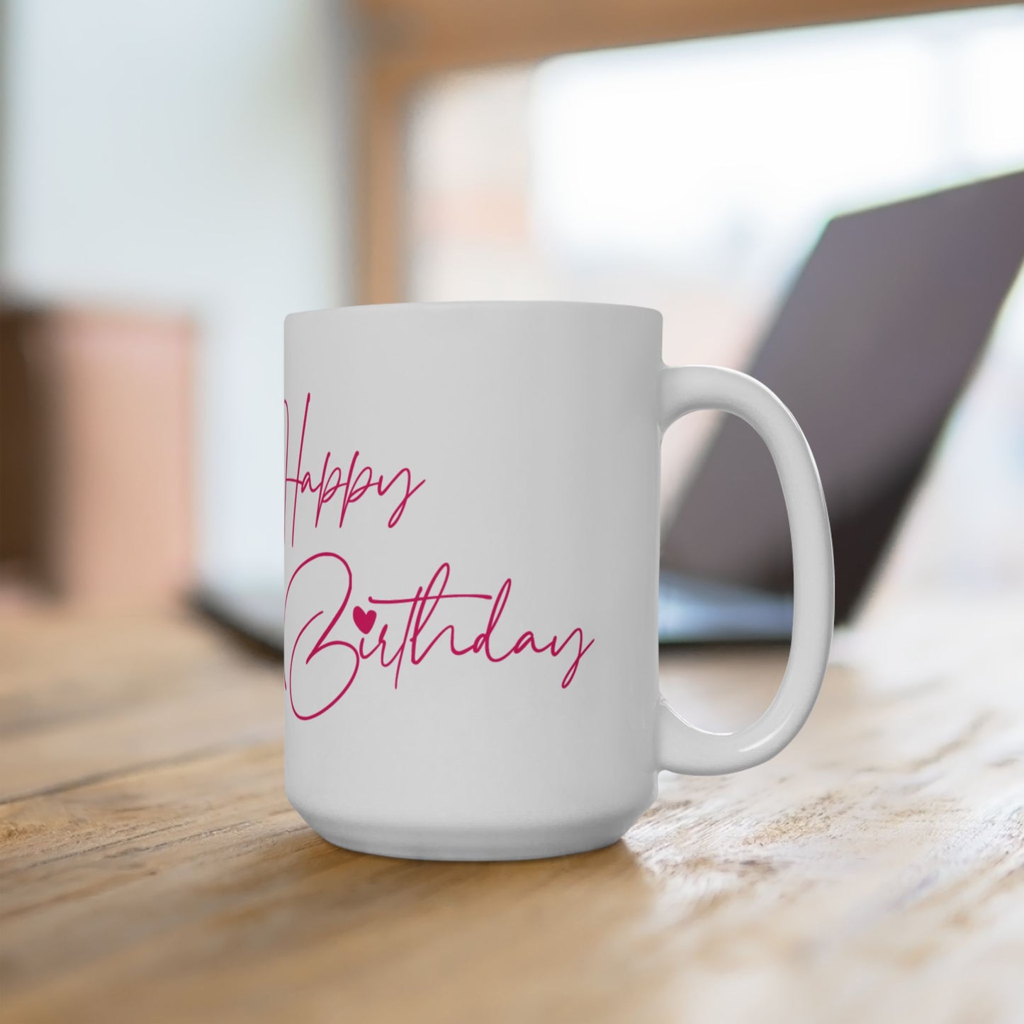 Happy Birthday Dinosaur Ceramic Mug - Fun & Colorful Gift for Kids