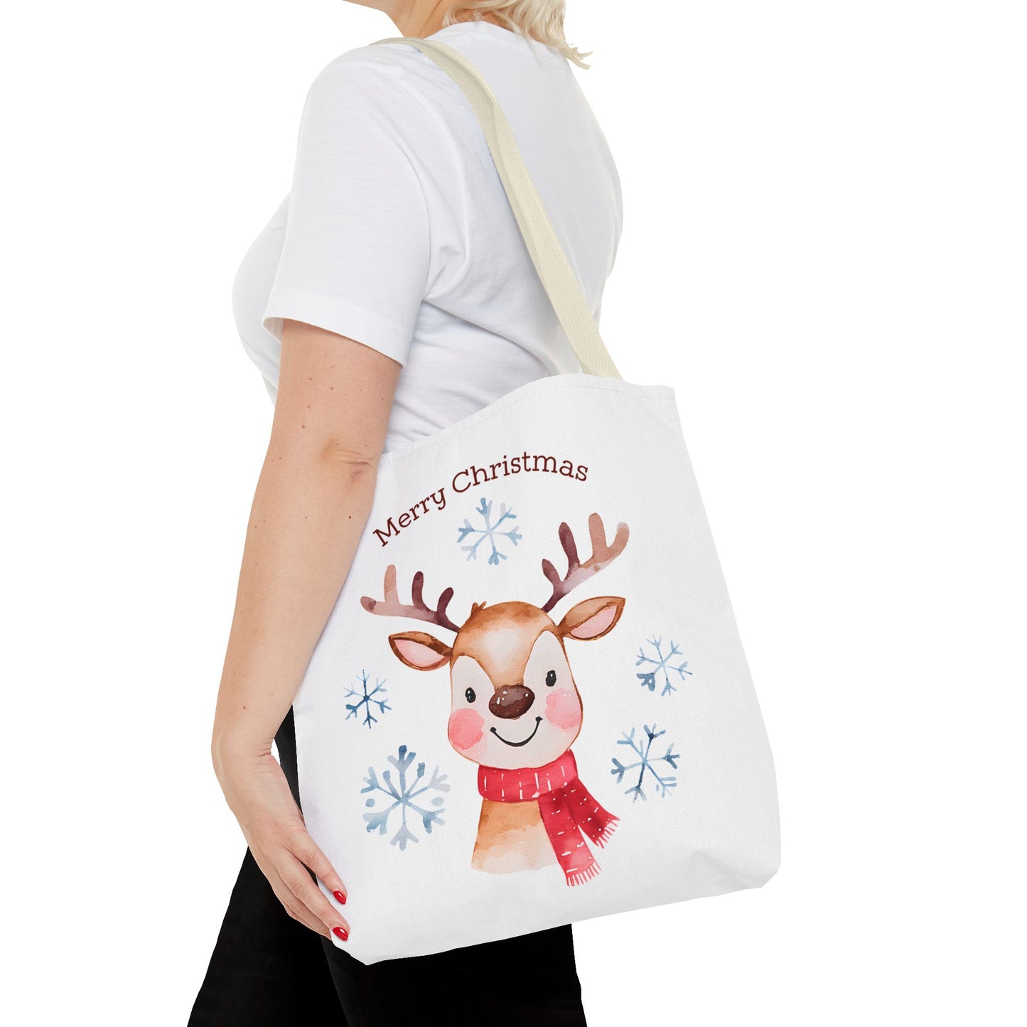 Reindeer Tote Bag for Holidays