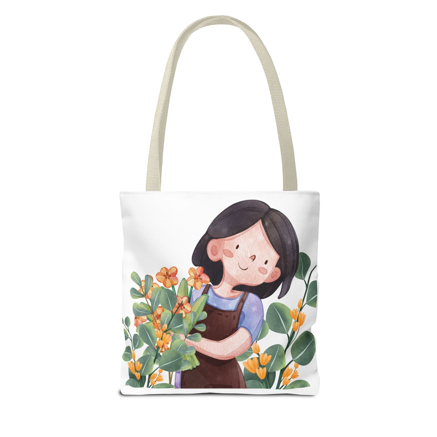 Thank You Teacher Tote Bag | Floral AOP Design | Appreciation Gift | Back to School | Teacher's Day | Eco-Friendly Carryall