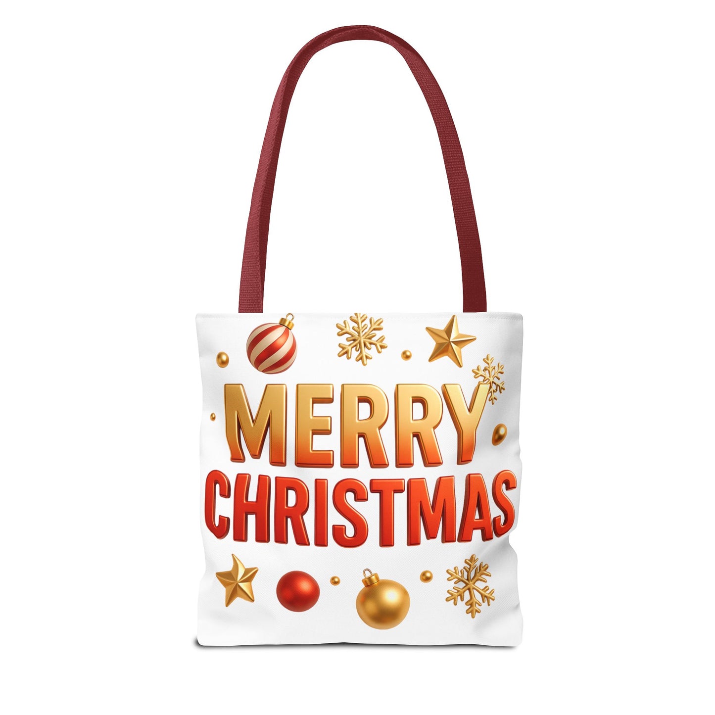 Christmas Tote Bag - Merry Christmas Holiday Shopper