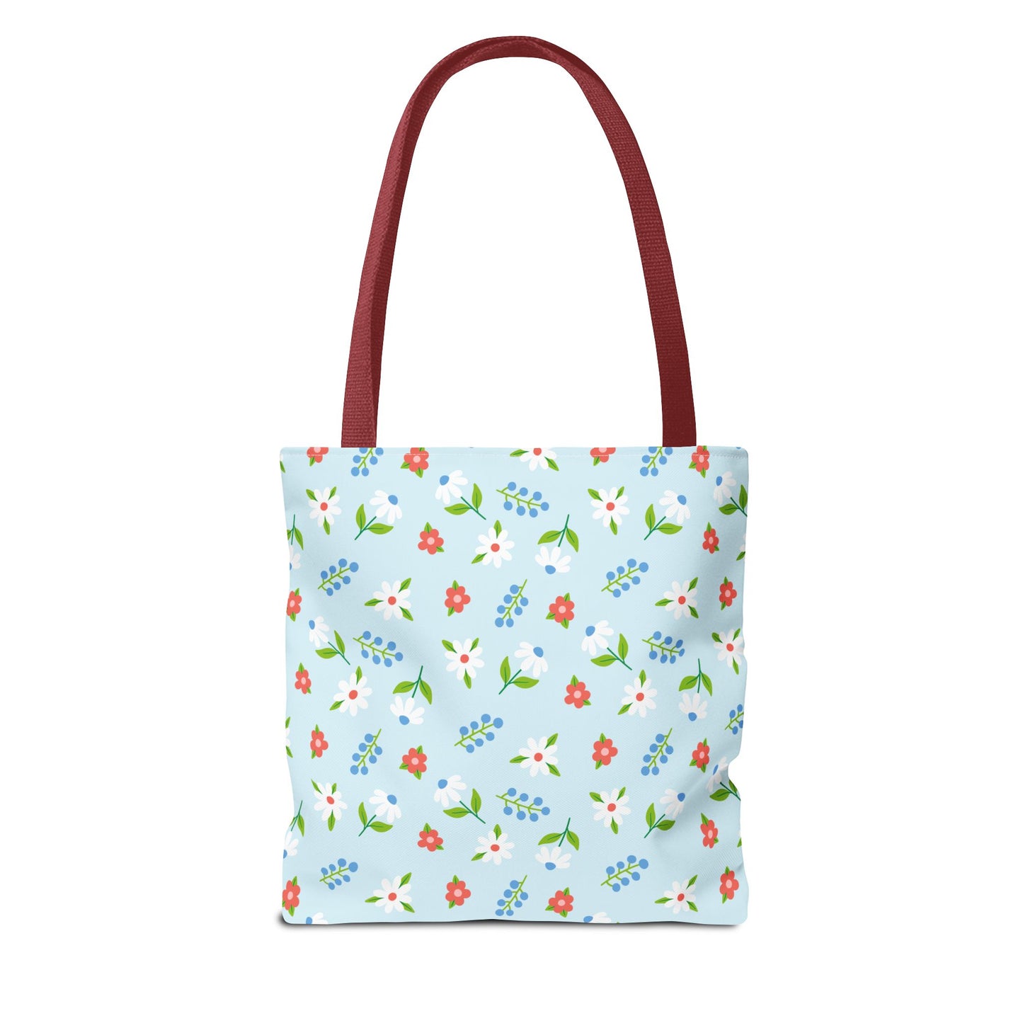 Floral Tote Bag, Spring Style, Eco-Friendly Shopping Bag, Gift for Her, Reusable Grocery Tote, Bright Floral Design
