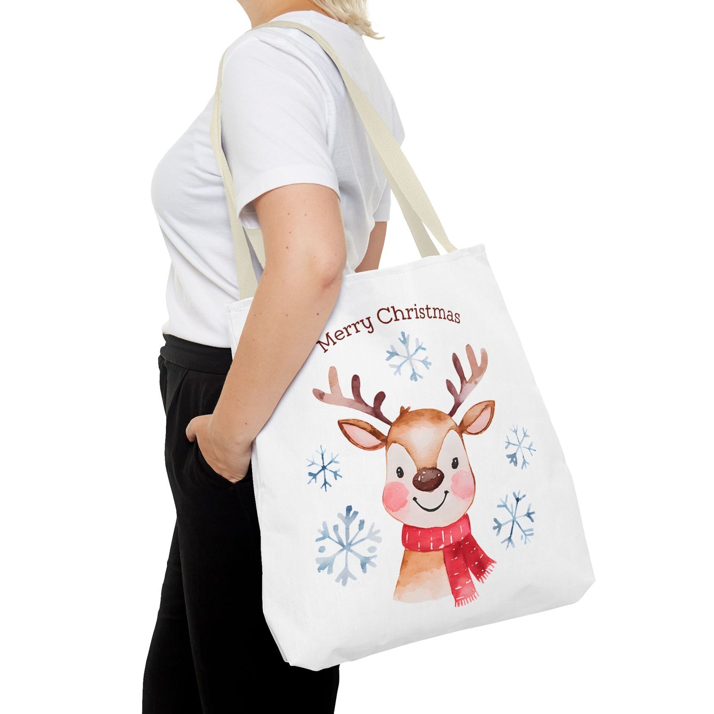 Reindeer Tote Bag for Holidays