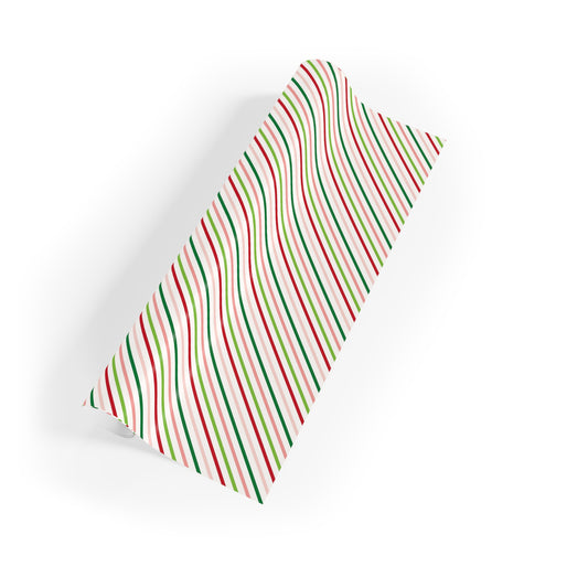 Festive Holiday Gift Wrapping Paper Roll, Christmas Wrapping, Merry and Bright Gift Wrap, Eco-Friendly Gift Wrap, Seasonal Decor