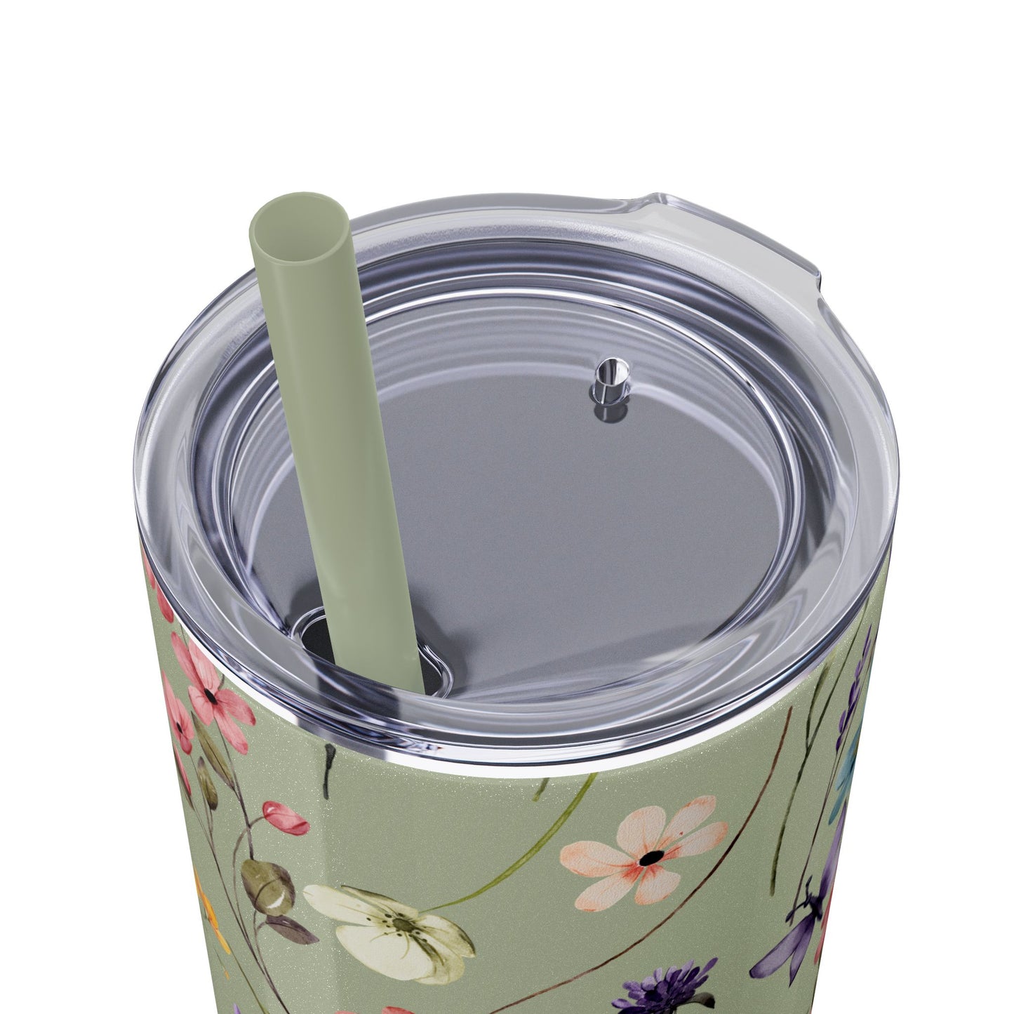 Floral Skinny Tumbler with Straw, 20oz | Elegant Drinkware for Floral Lovers, Eco-Friendly Travel Mug, Perfect Gift for Her, Wedding, [...]