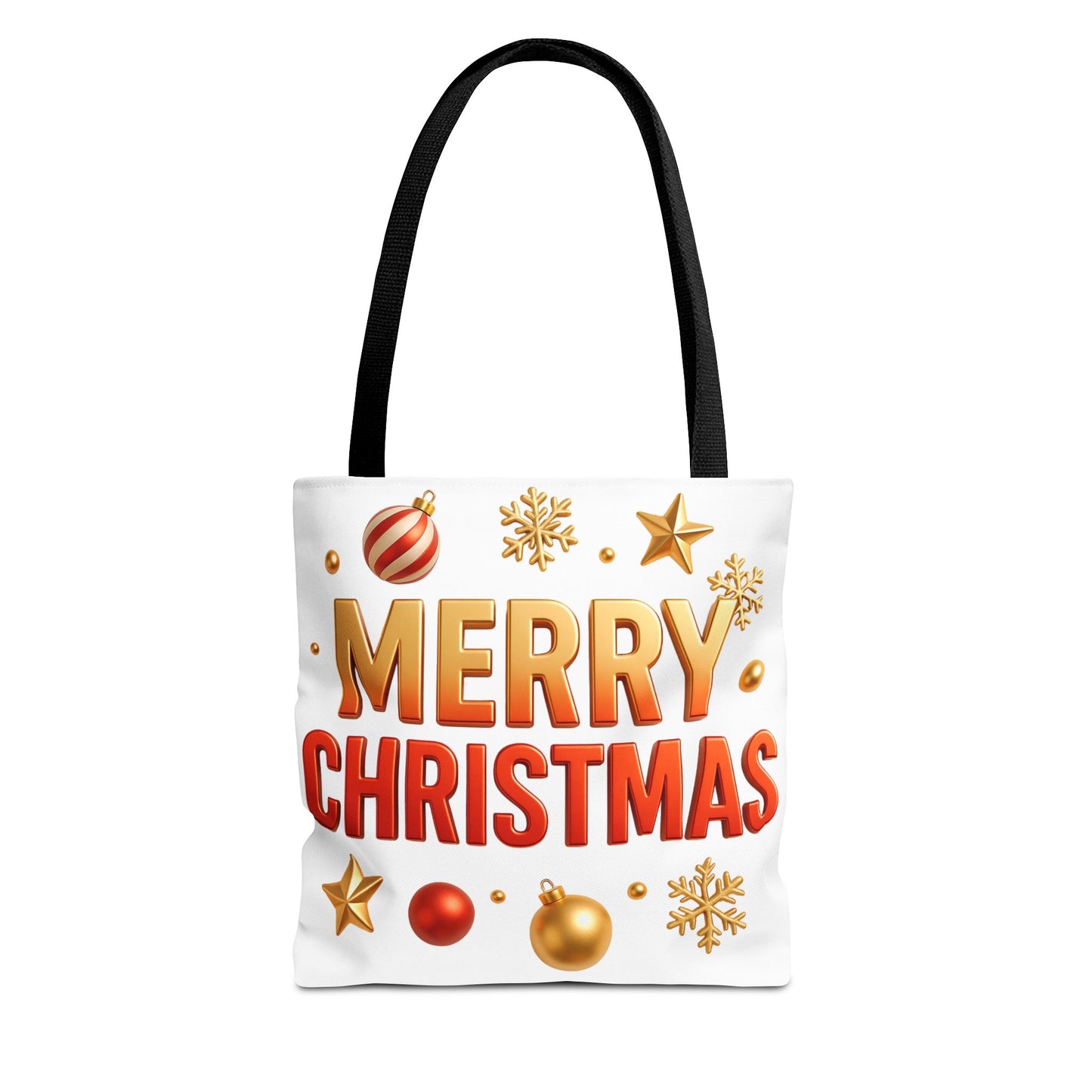 Christmas Tote Bag - Merry Christmas Holiday Shopper