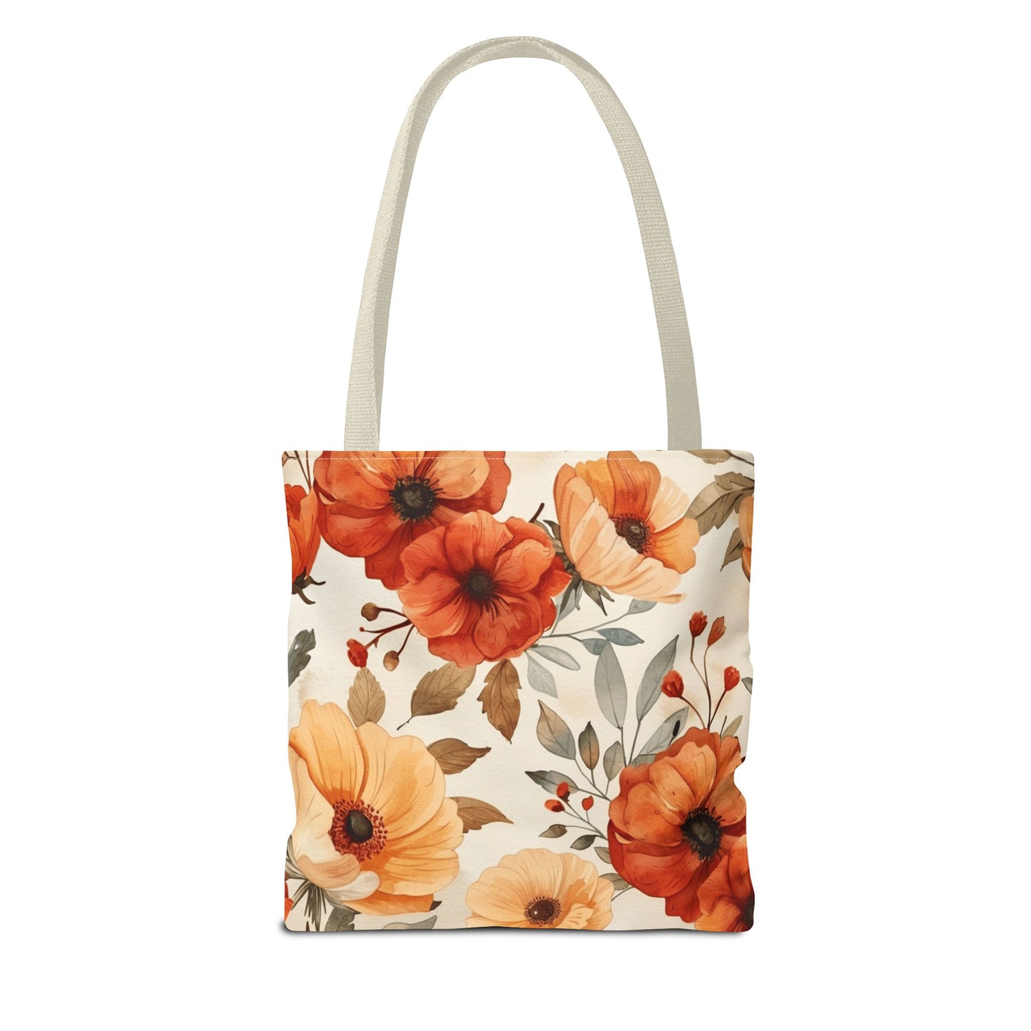 Floral Tote Bag - Boho Chic Reusable Shopping Bag, Gift for Her, Summer Beach Bag, Eco-Friendly Carryall, Everyday Handbag